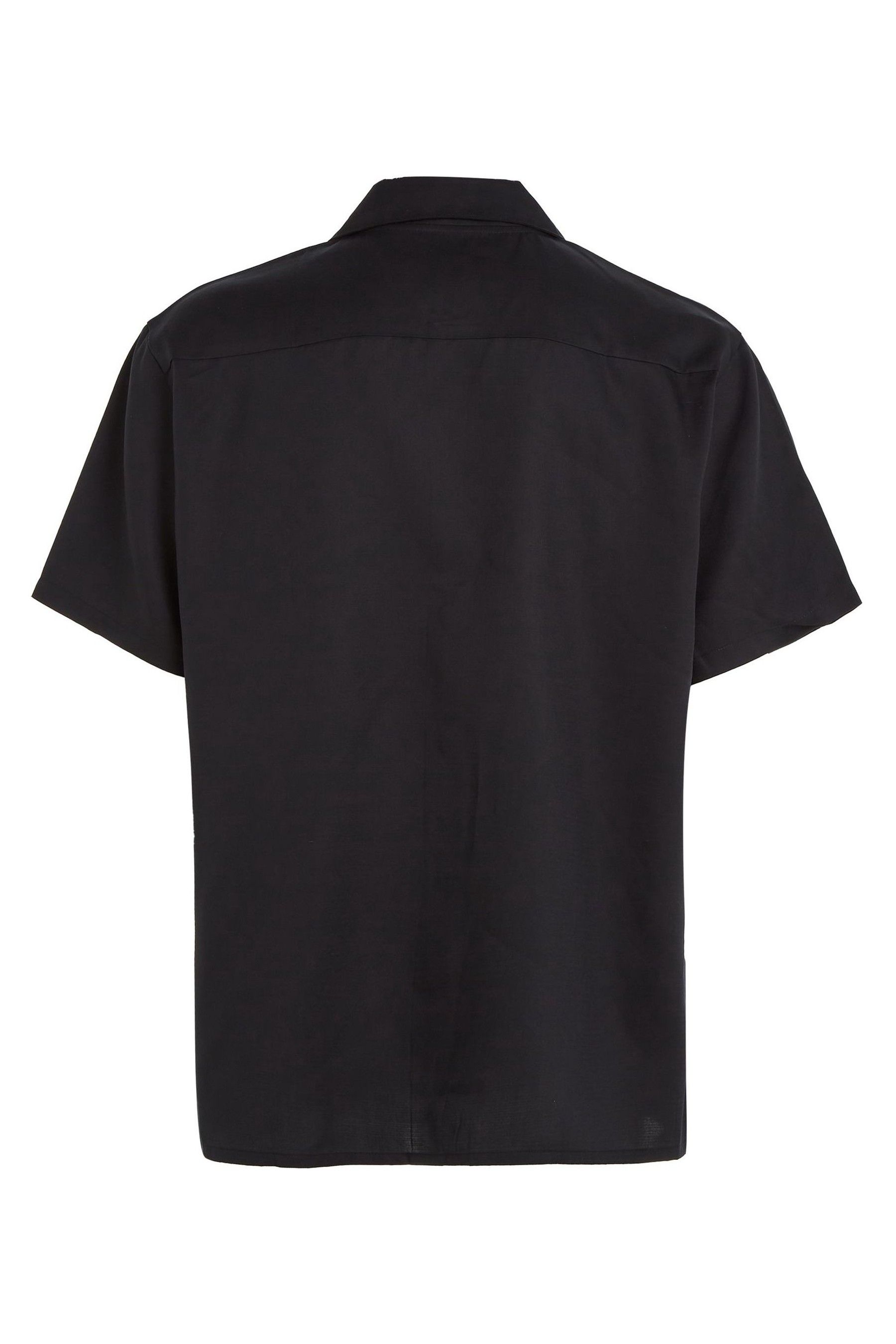 Calvin klein black button down shirt online
