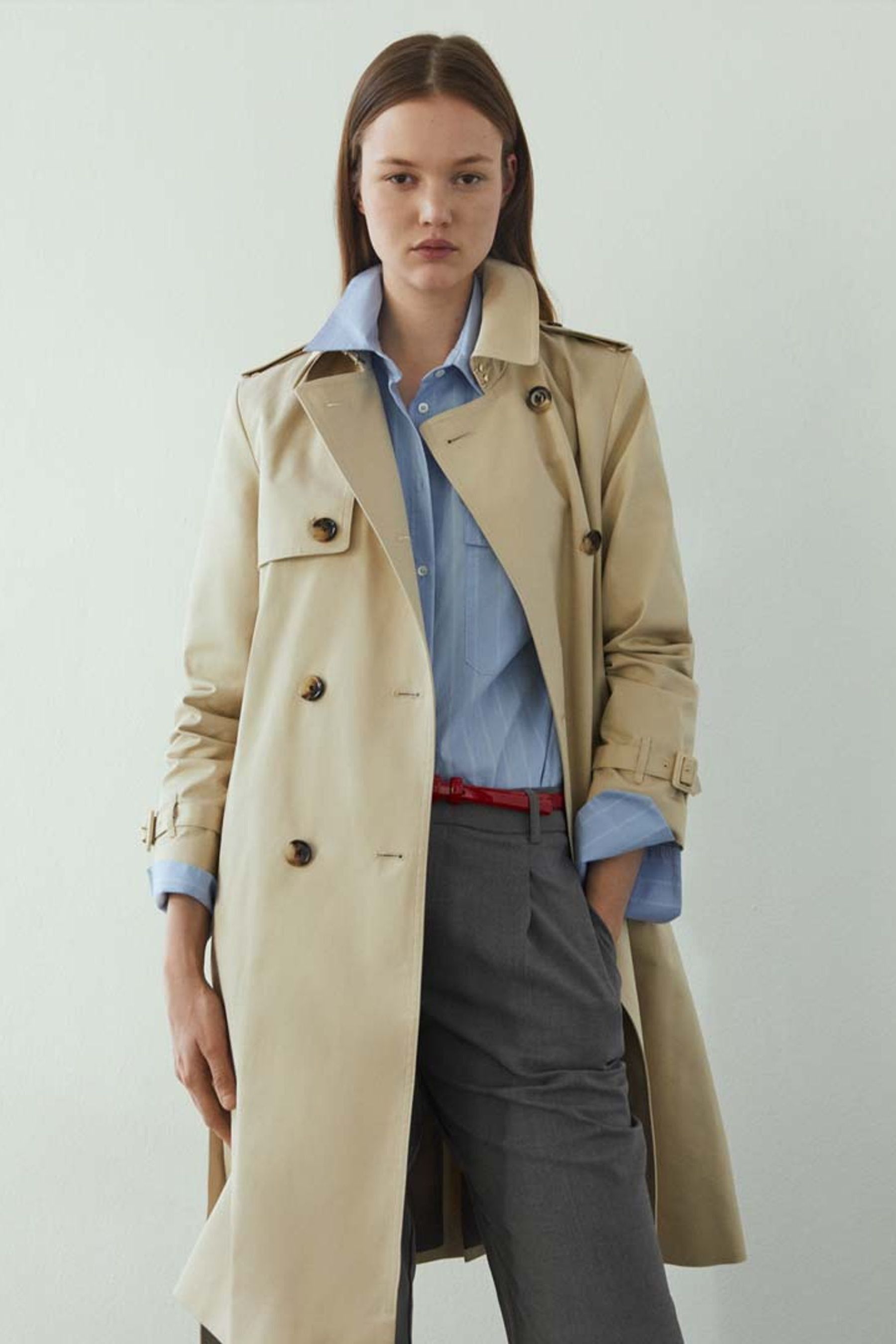 Mango trench coat uk store