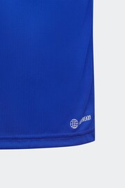 adidas Blue/Black Sportswear Train Essentials Aeroready 3-Stripes Regular-Fit Training Set - Image 5 of 6
