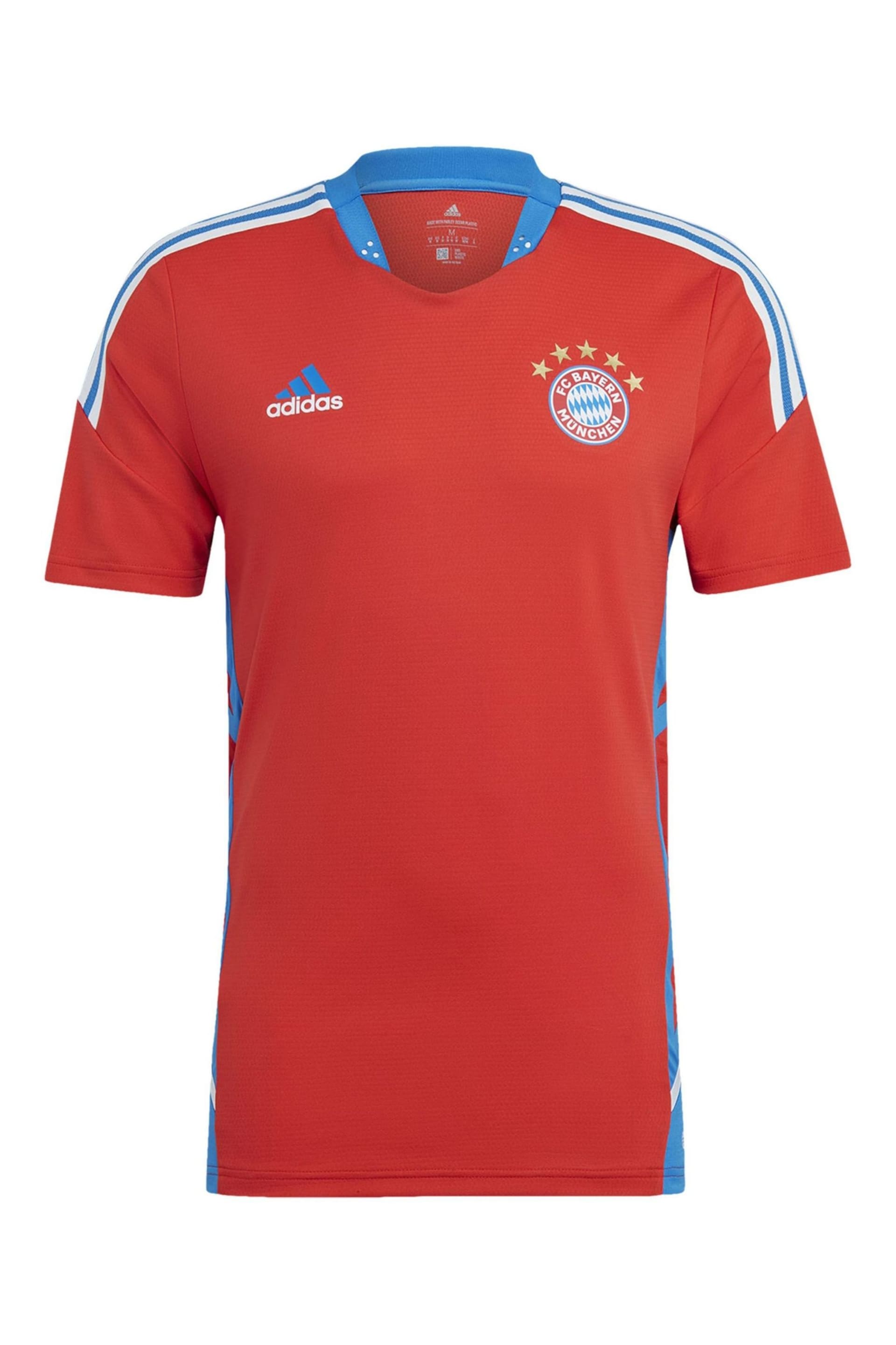 adidas Red FC Bayern Pro Training Jersey - Image 2 of 3