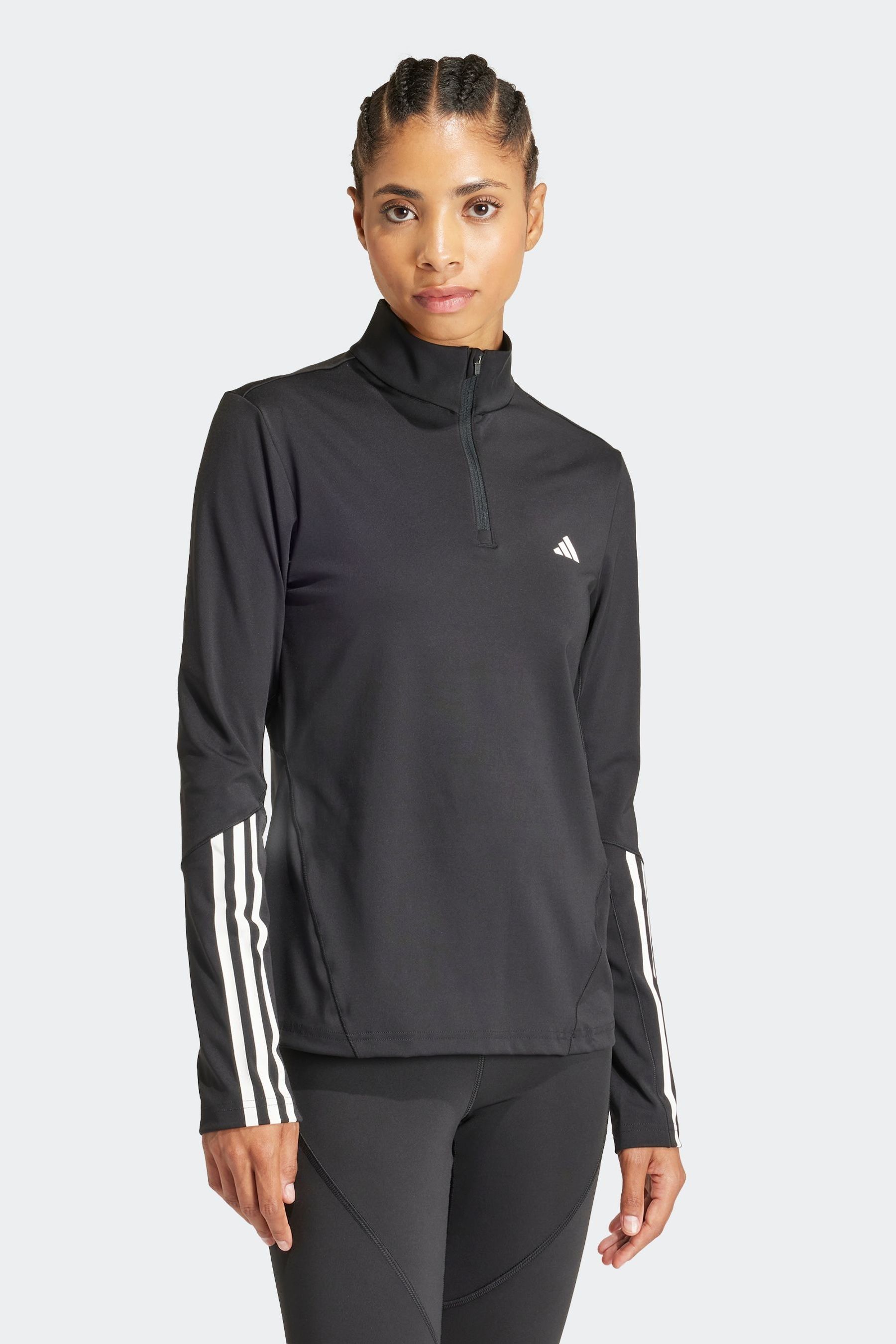 Womens adidas quarter zip cheap