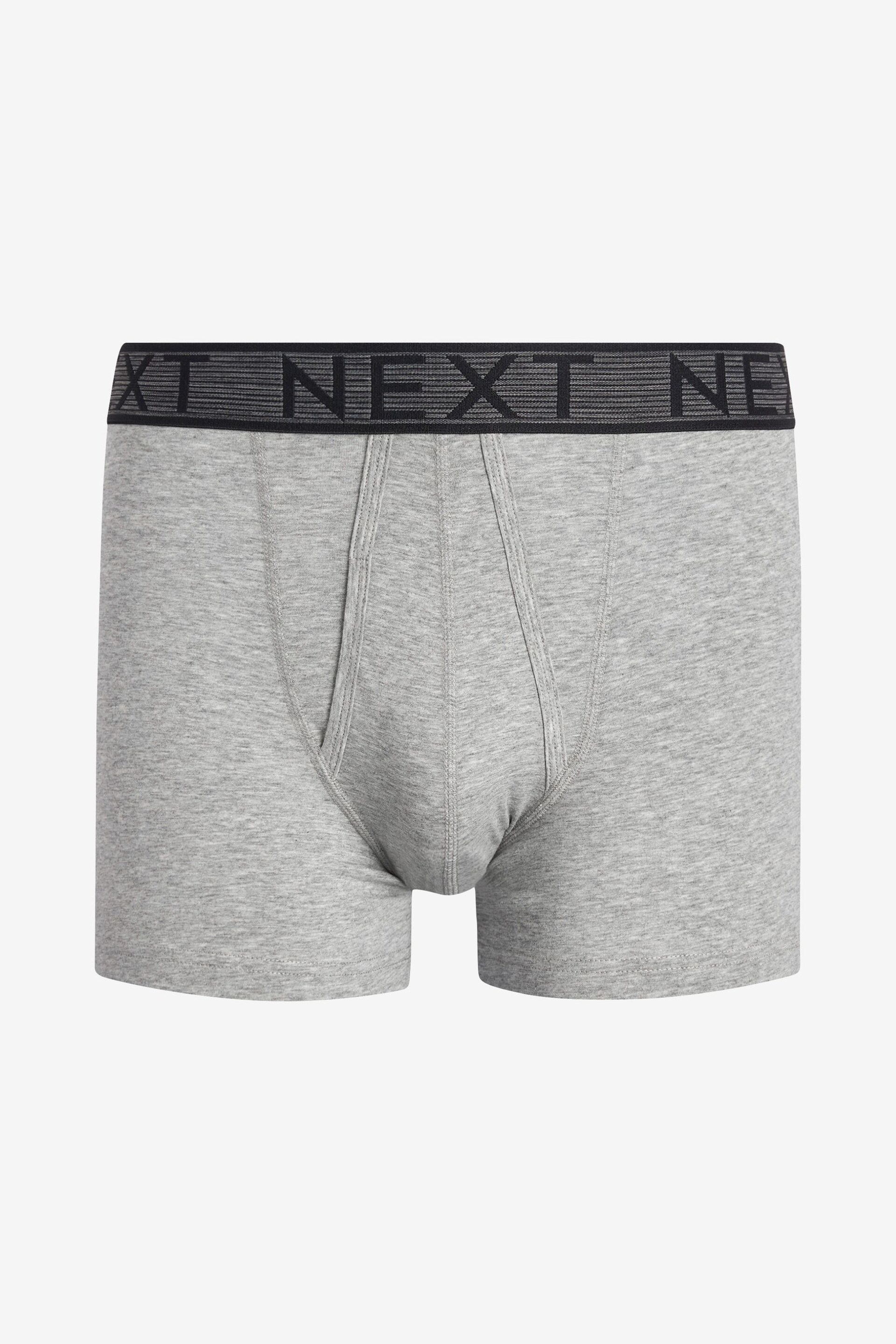 Grey 4 pack A-Front Boxers - Image 2 of 7