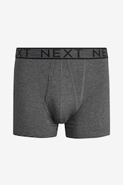Grey 4 pack A-Front Boxers - Image 5 of 7