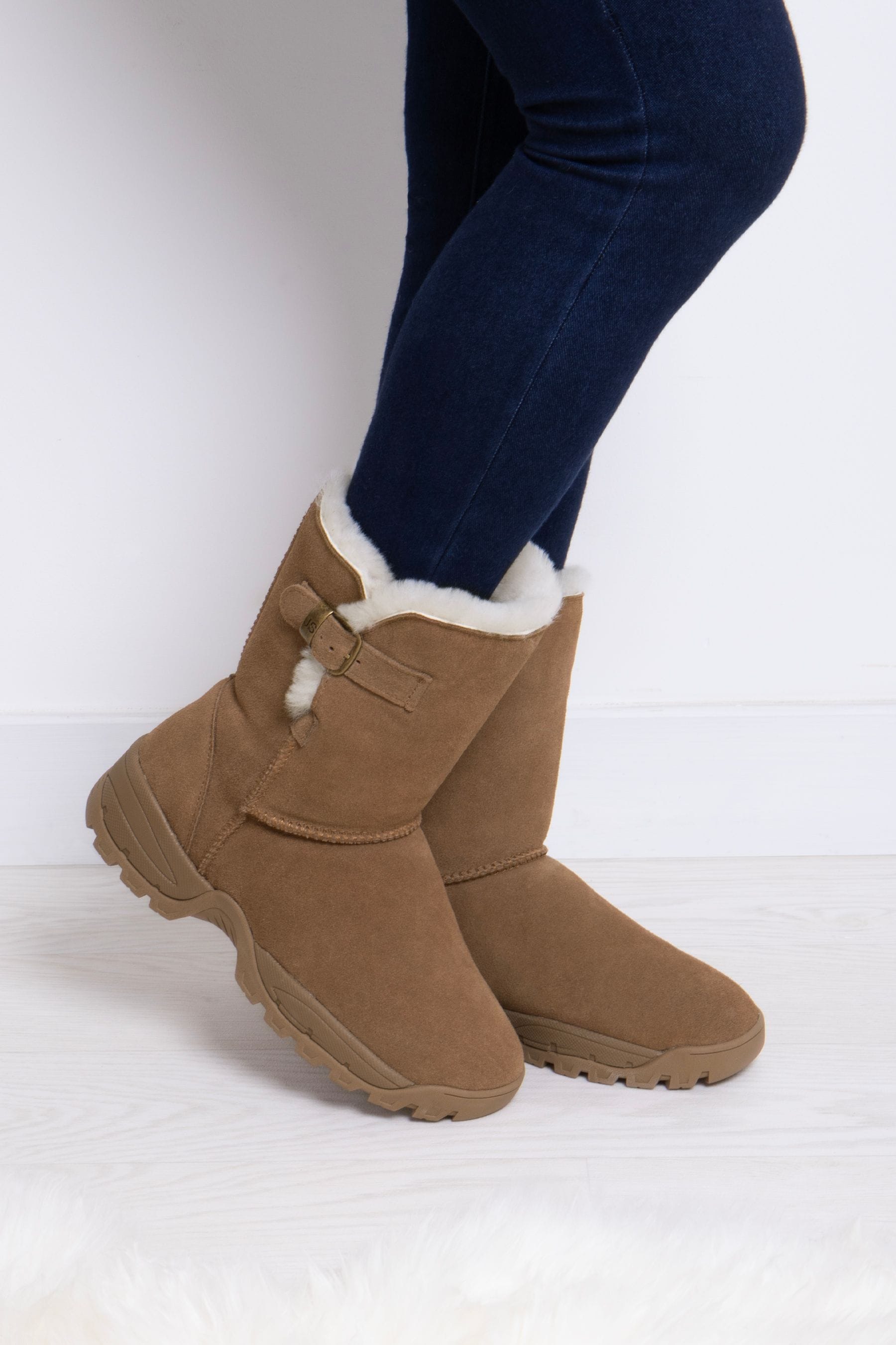 Next sheepskin boots discount