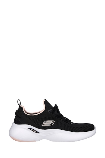 Skechers Black Arch Fit Infinity Womens Trainers