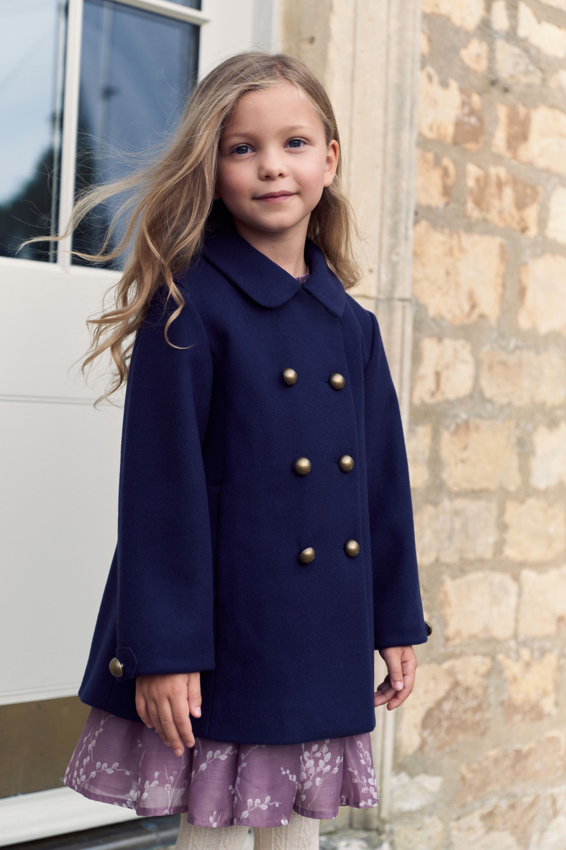Buy Laura Ashley Navy Blue Peacoat from Next Luxembourg