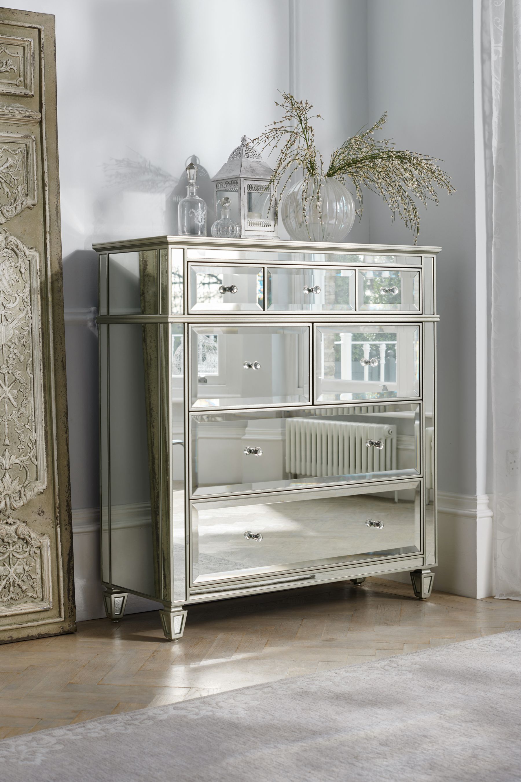 Mirrored chest of drawers outlet next