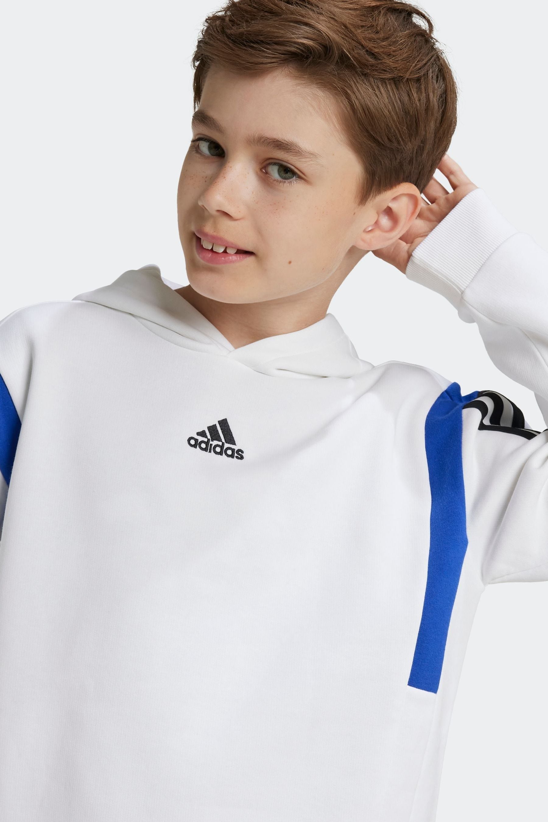 Adidas colorblock hoodie cheap