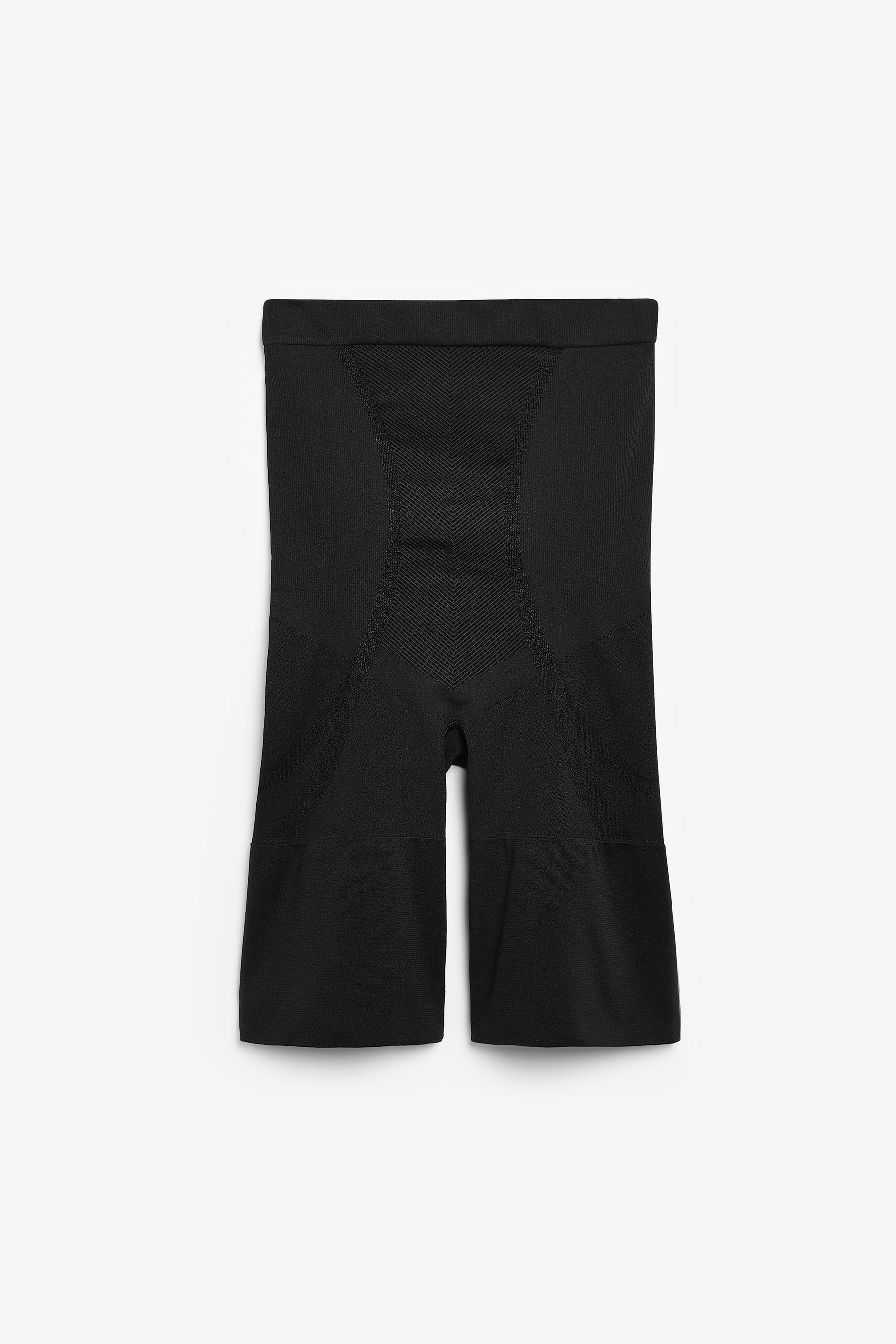 Black Thigh Smoother Short Seamless Firm Tummy Control Shaping Shorts