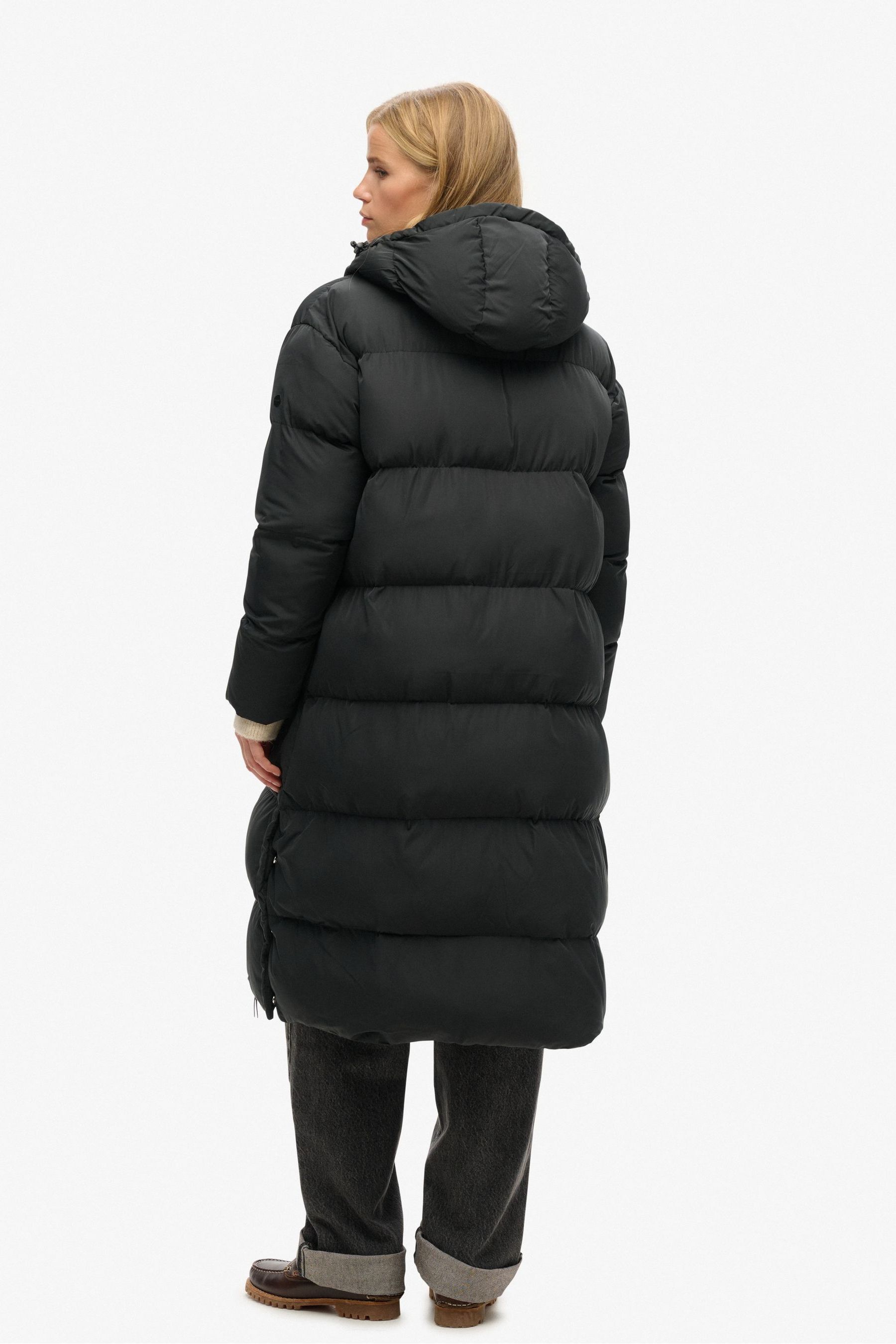 Buy Superdry Black Studios Longline Duvet Padded Coat from Next Canada