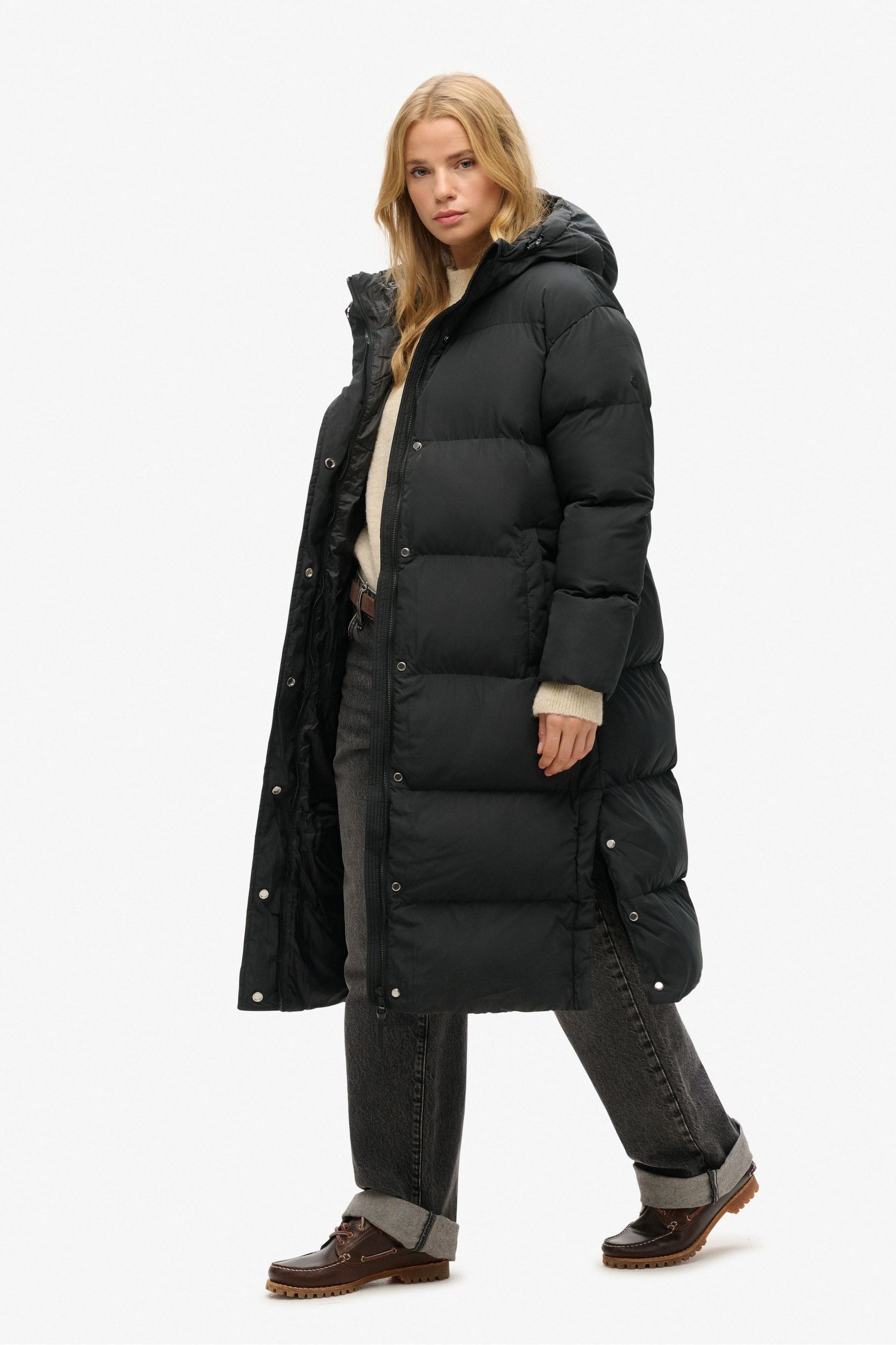 Superdry luxe padded duvet parka shop