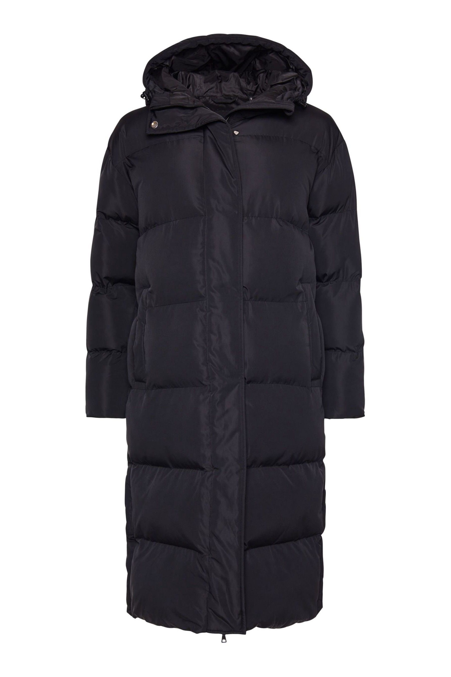 Superdry Black Studios Longline Duvet Padded Coat