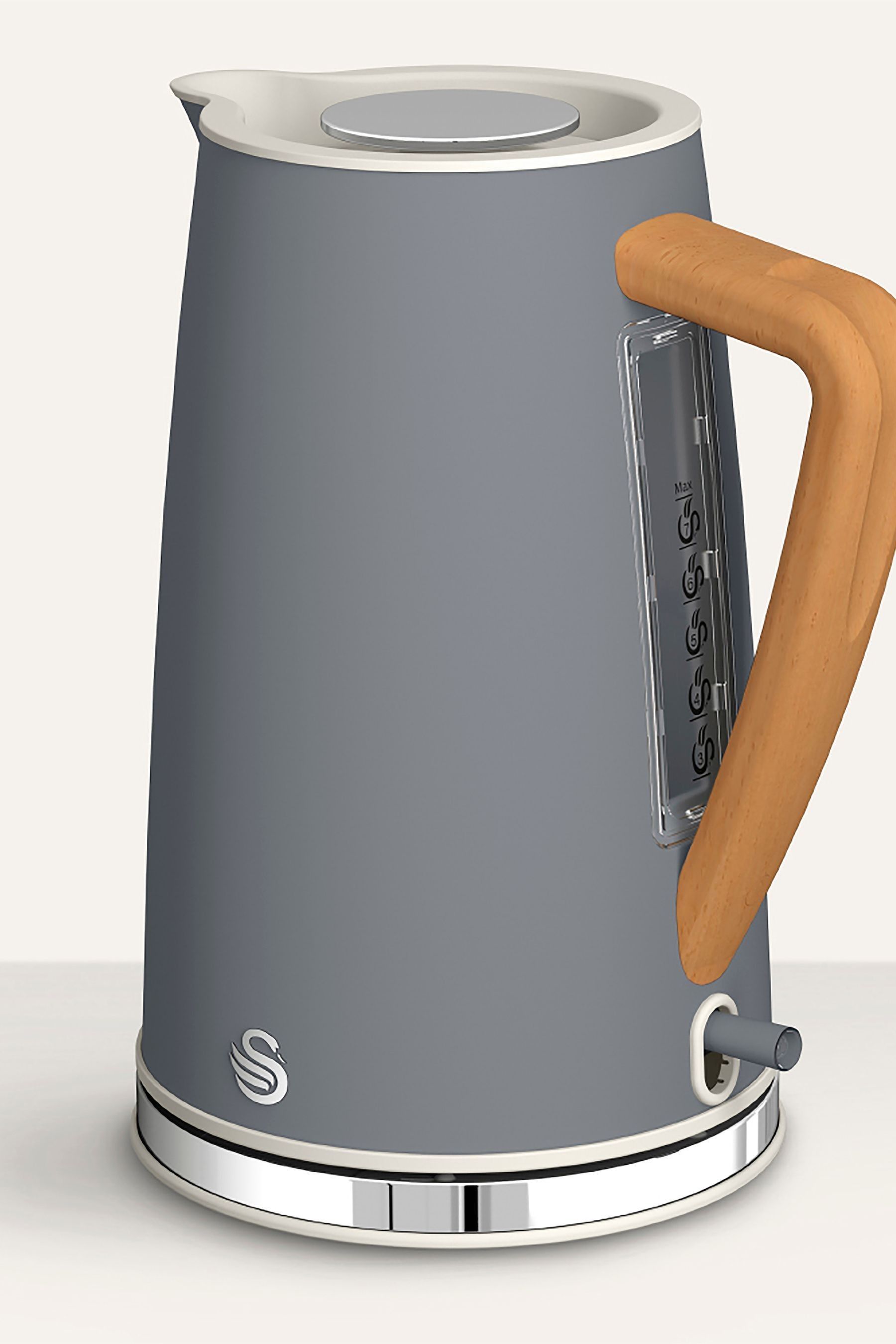 Buy Swan Grey Nordic Cordless Kettle from the AspennigeriaShops online shop