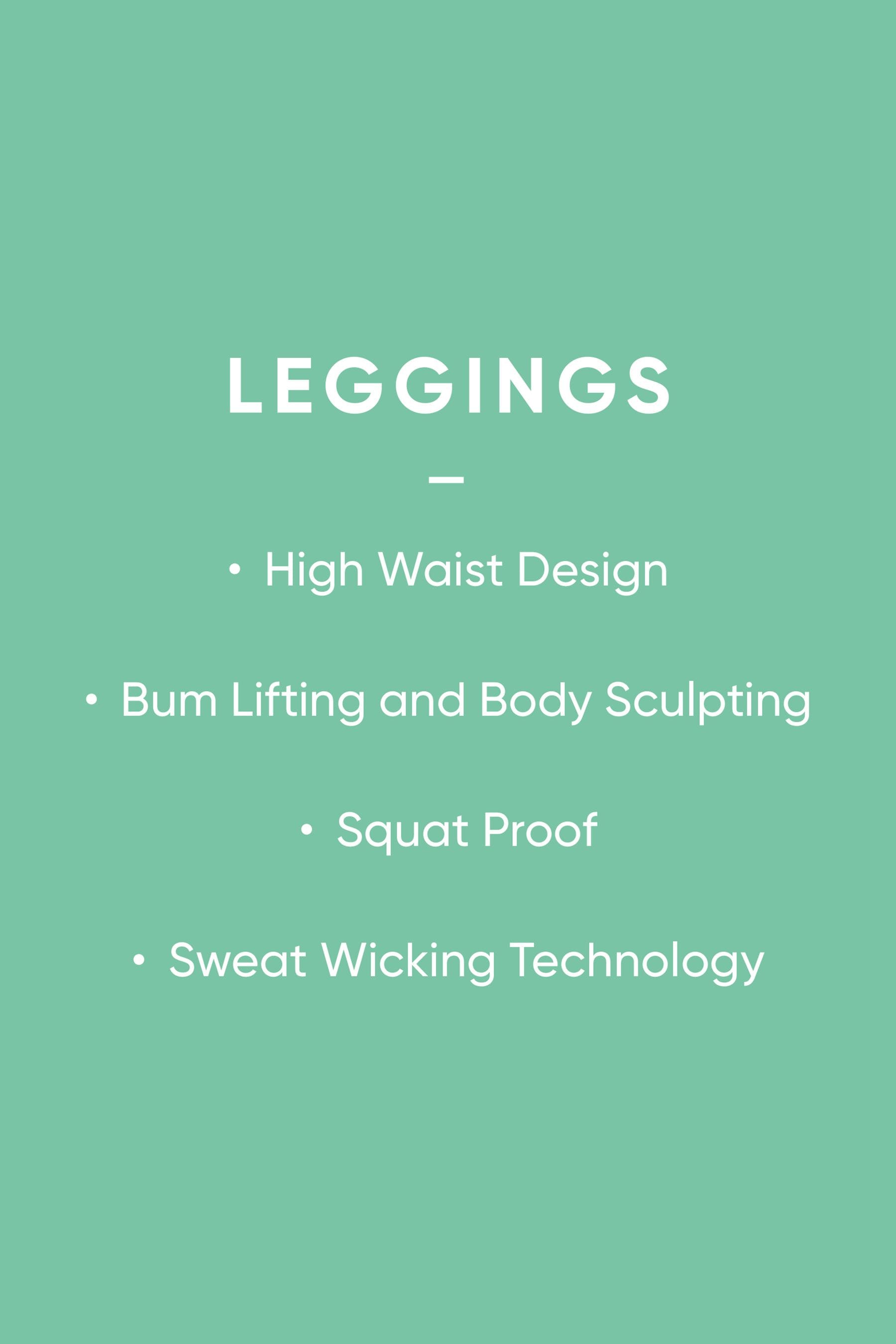 Just below the knee leggings top