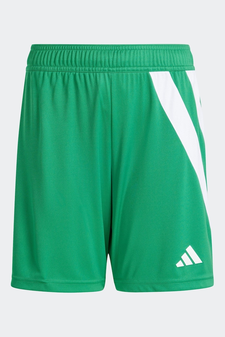 adidas Green/White Fortore 23 Football Shorts - Image 1 of 5