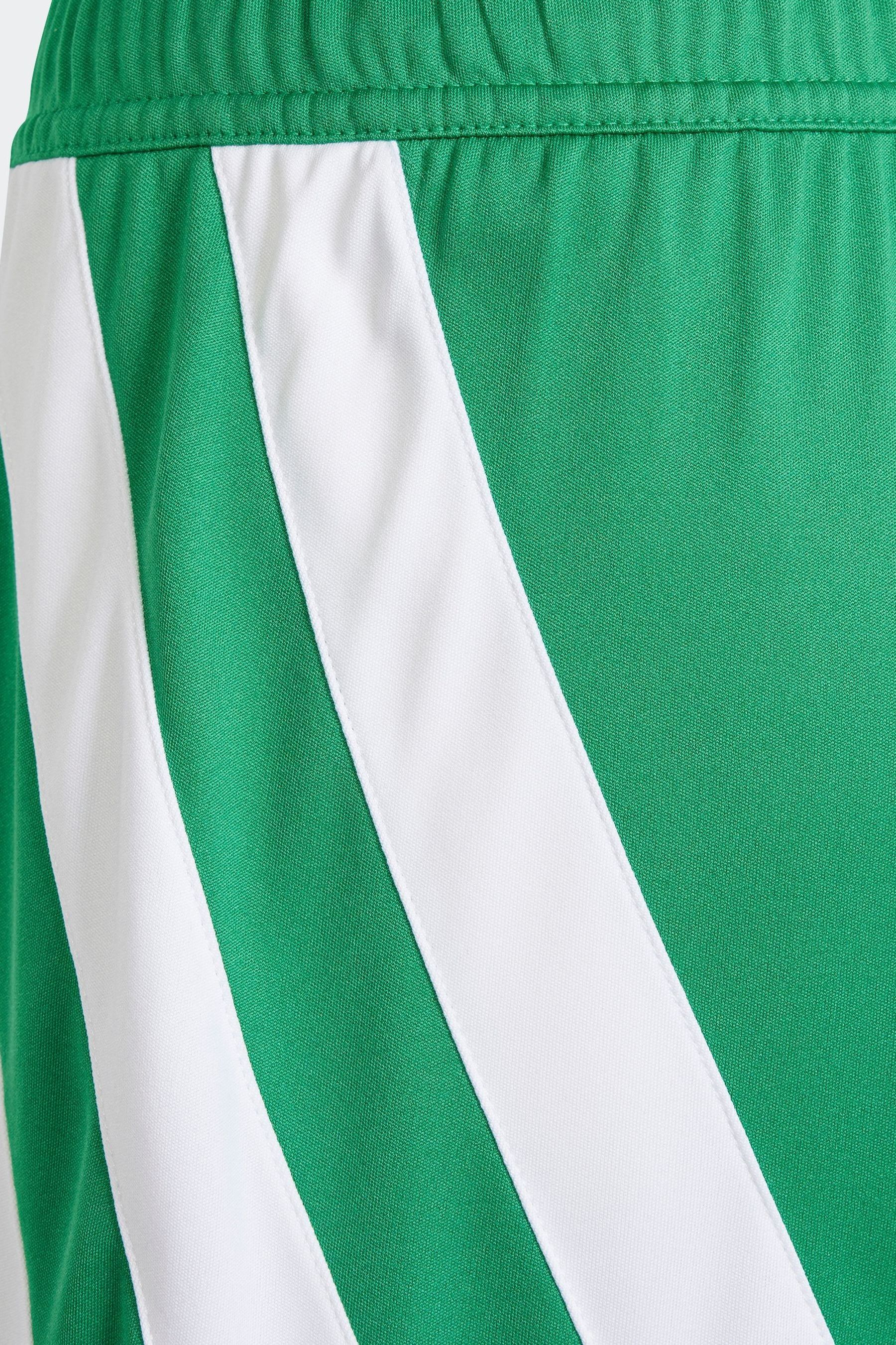 Green adidas football shorts online