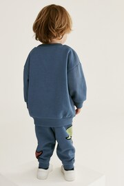 Navy Character Sweatshirt and Jogger Set (3mths-7yrs) - Image 2 of 7