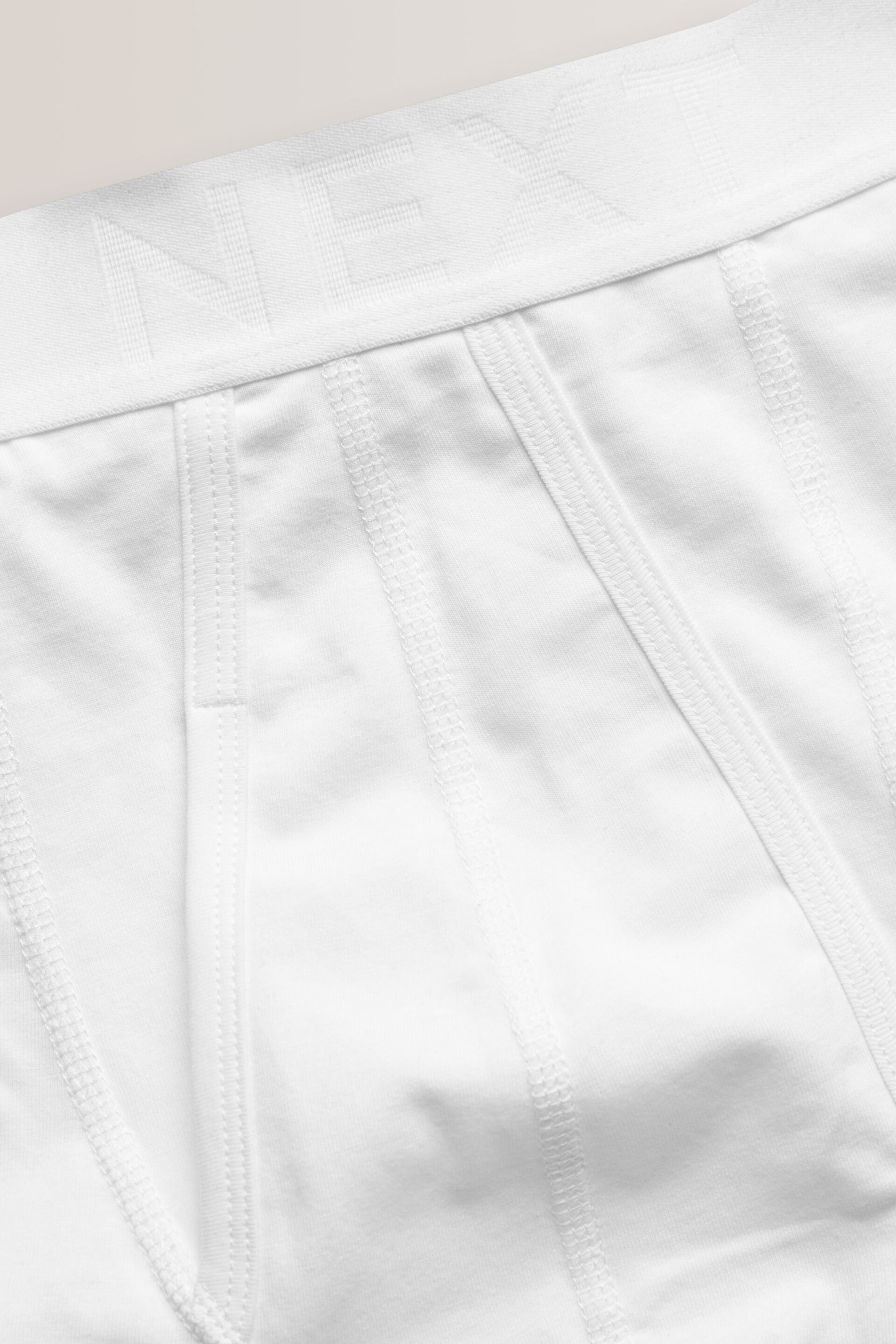 White 4 pack A-Front Boxers - Image 3 of 4