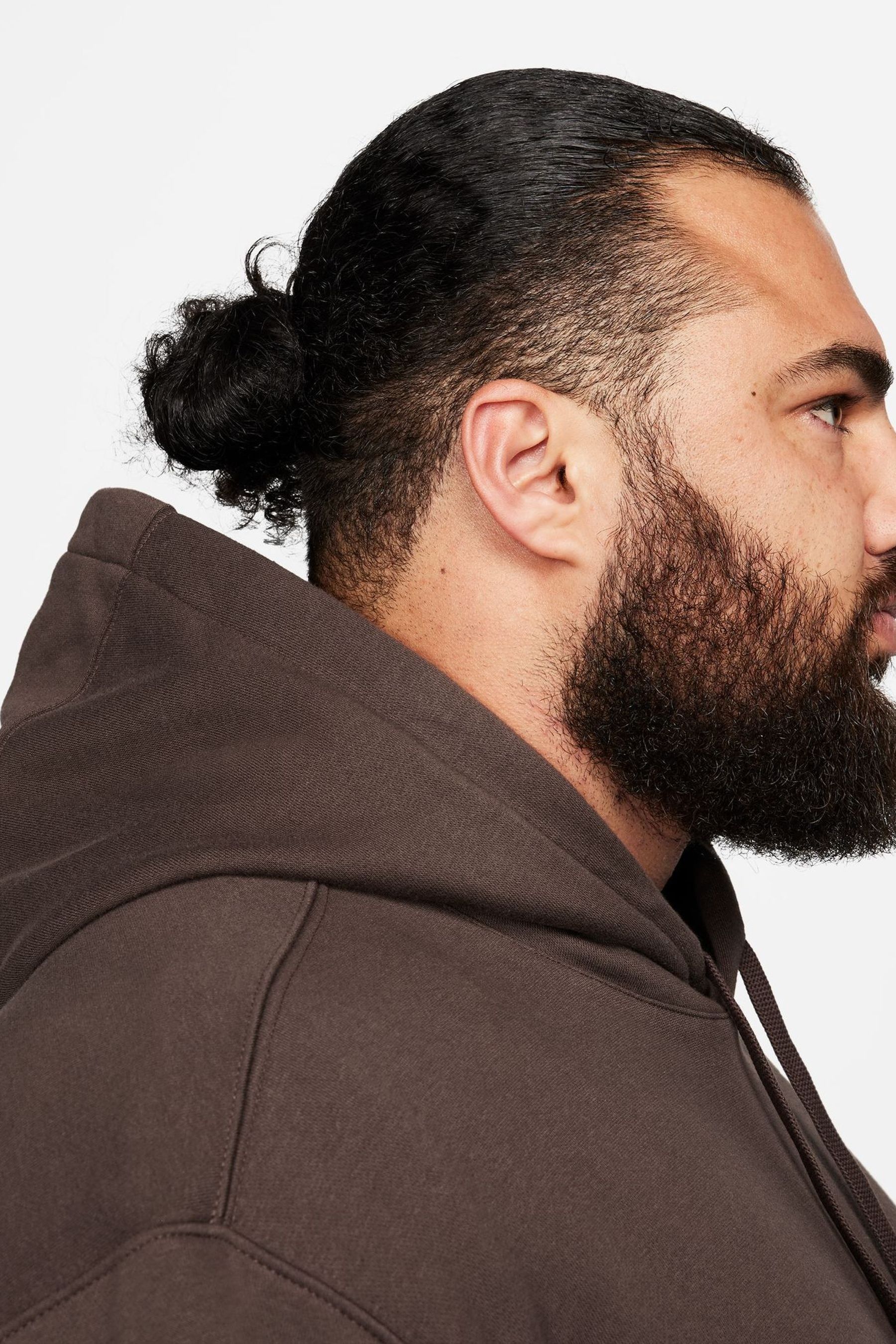 Dark brown nike hoodie sales