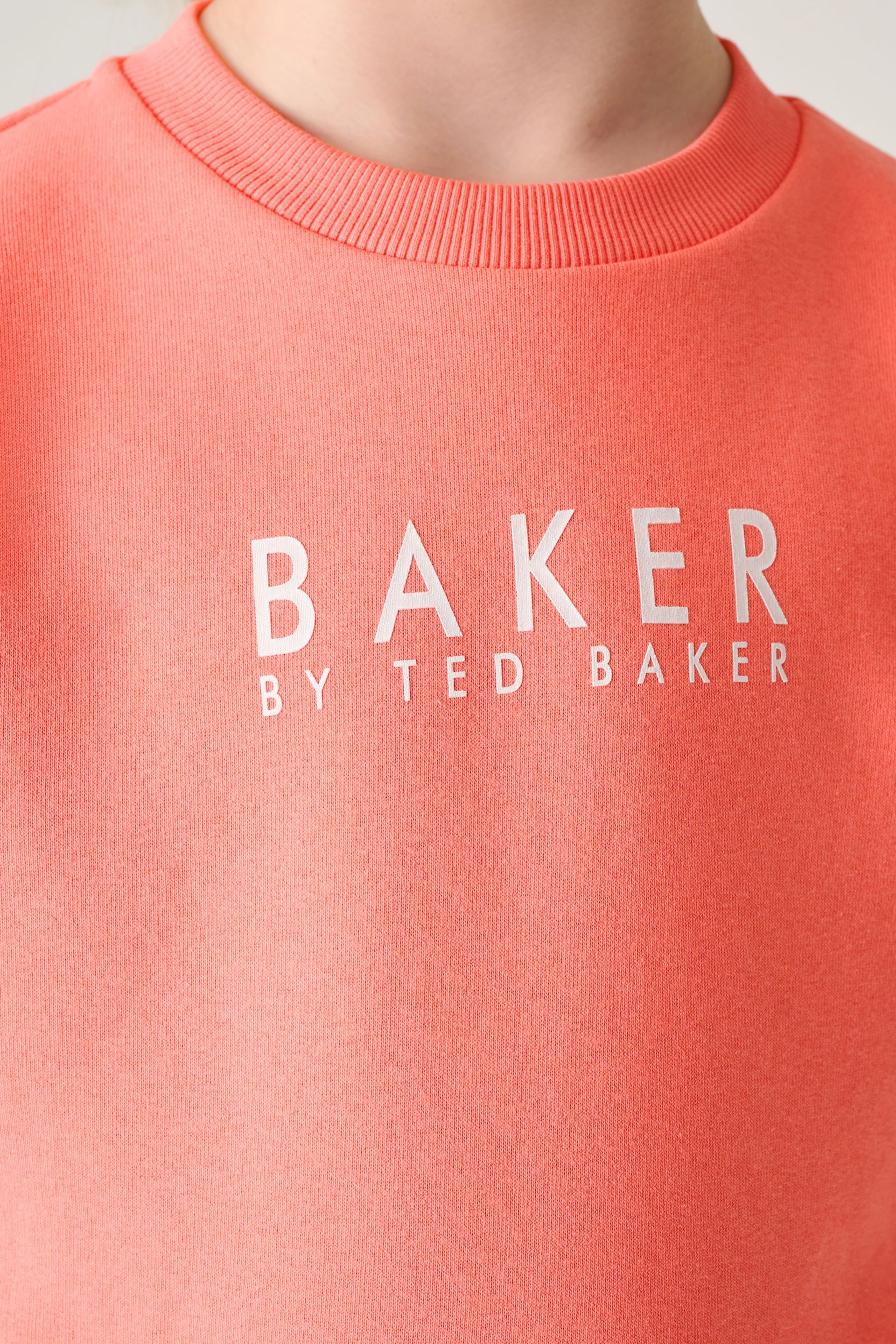 Baker by Ted Baker Apricot Sweater And Cycling Shorts Set - Image 6 of 10