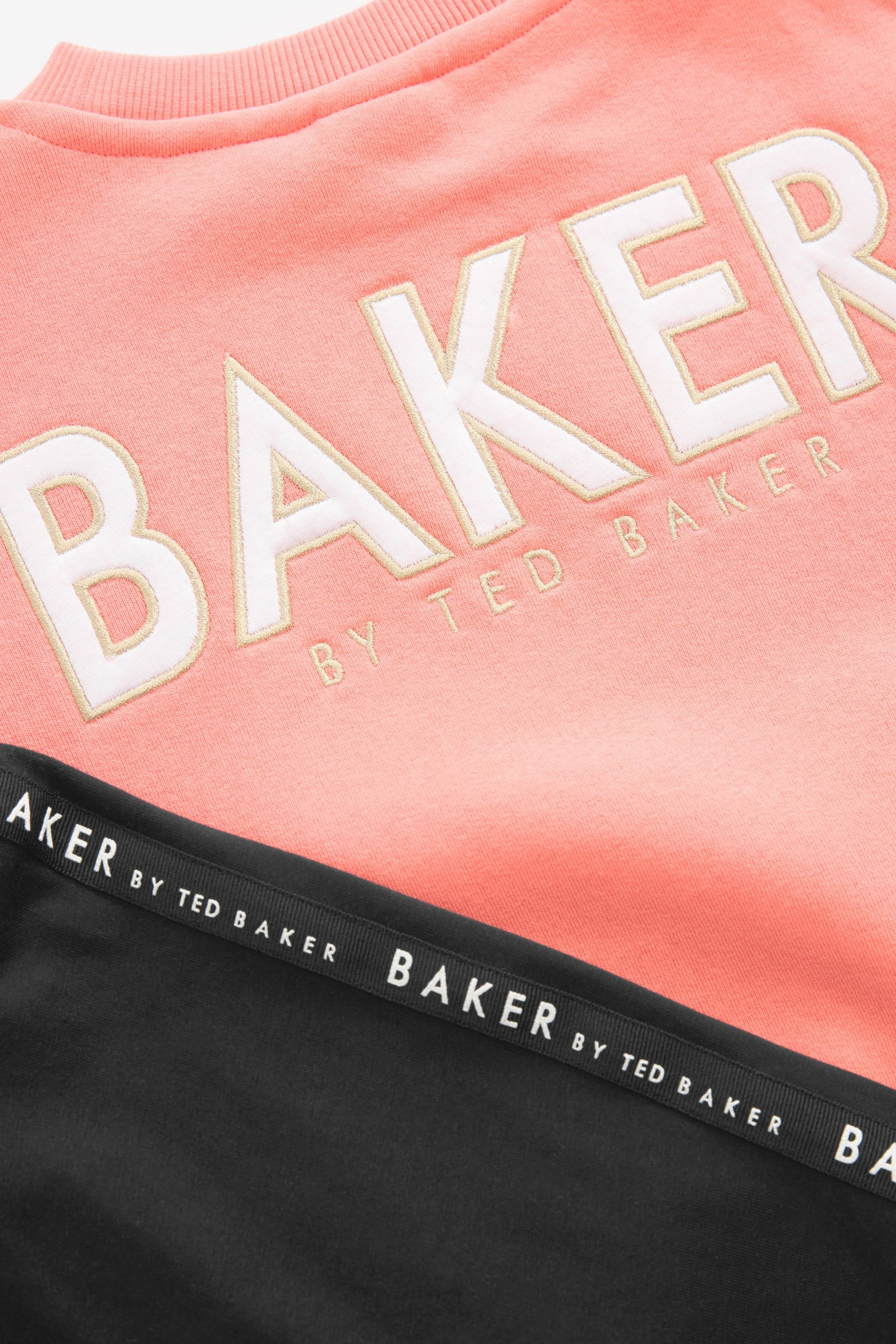 Baker by Ted Baker Apricot Sweater And Cycling Shorts Set - Image 9 of 10