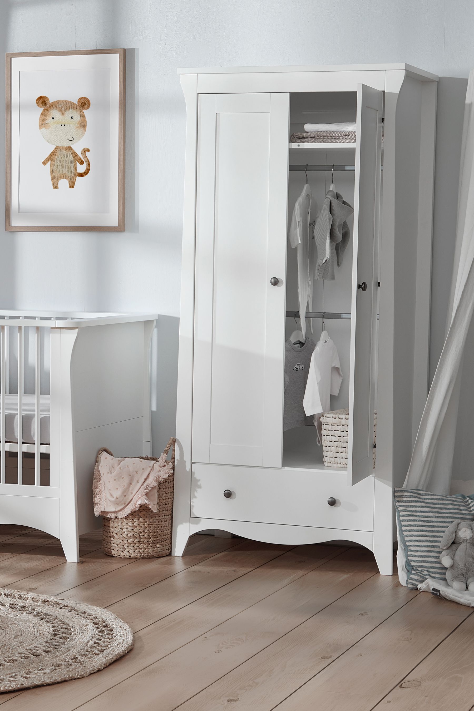 Next wardrobes 2025 white