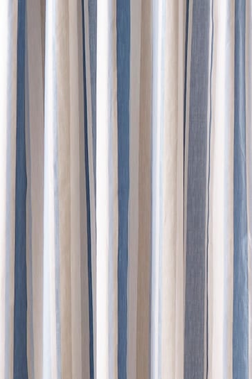 Laura Ashley Seaspray Awning Stripe Blackout Blackout/Thermal Curtains