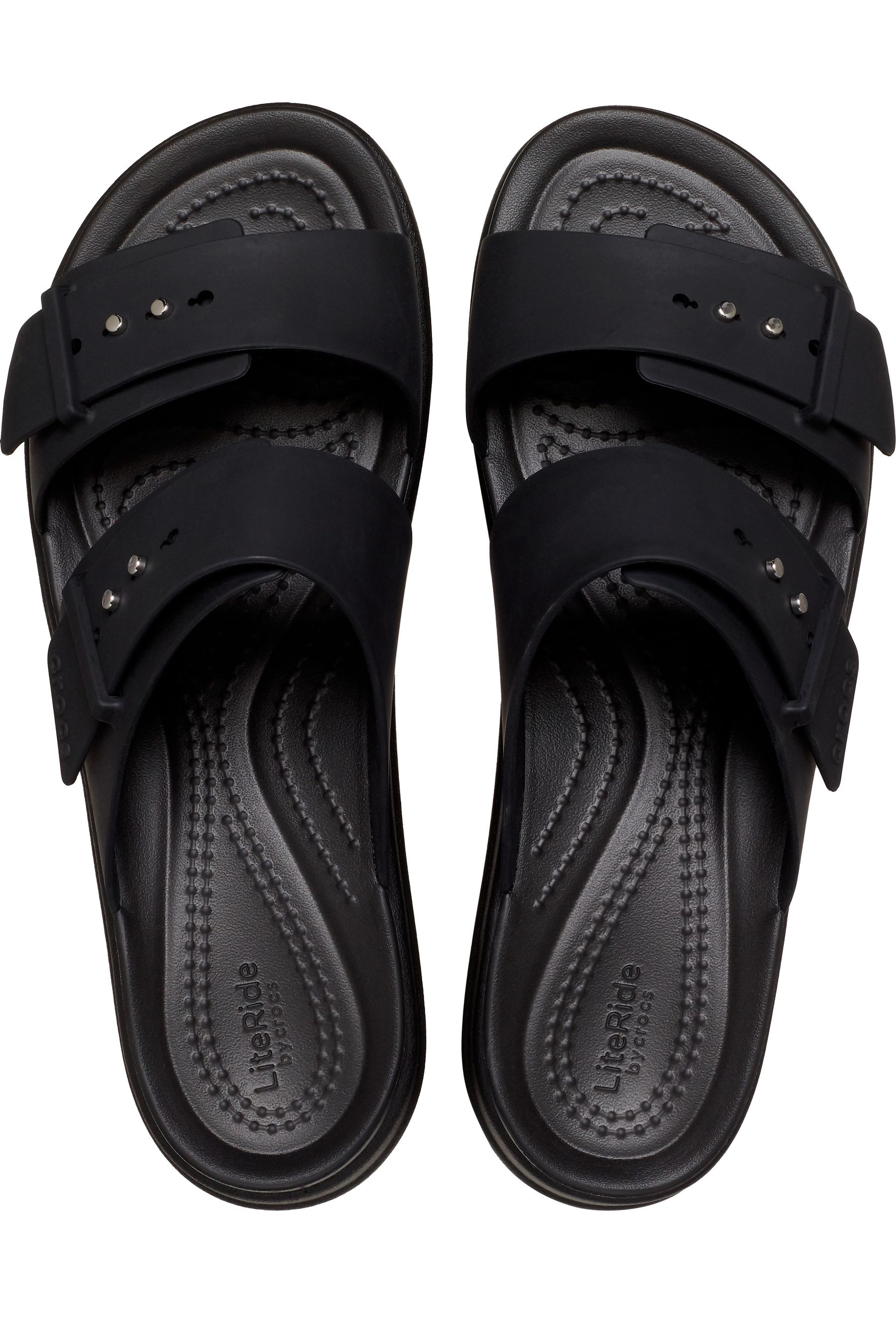 Buy Crocs Black Brooklyn Buckle Sandals from Next Armenia