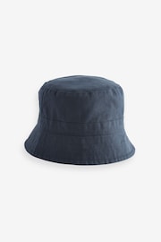 Navy Blue/Khaki Green Reversible Bucket Hat 2 Pack - Image 7 of 10