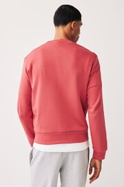 Lacoste Fleece Lined Crew-Neck Jumper - Image 2 of 4