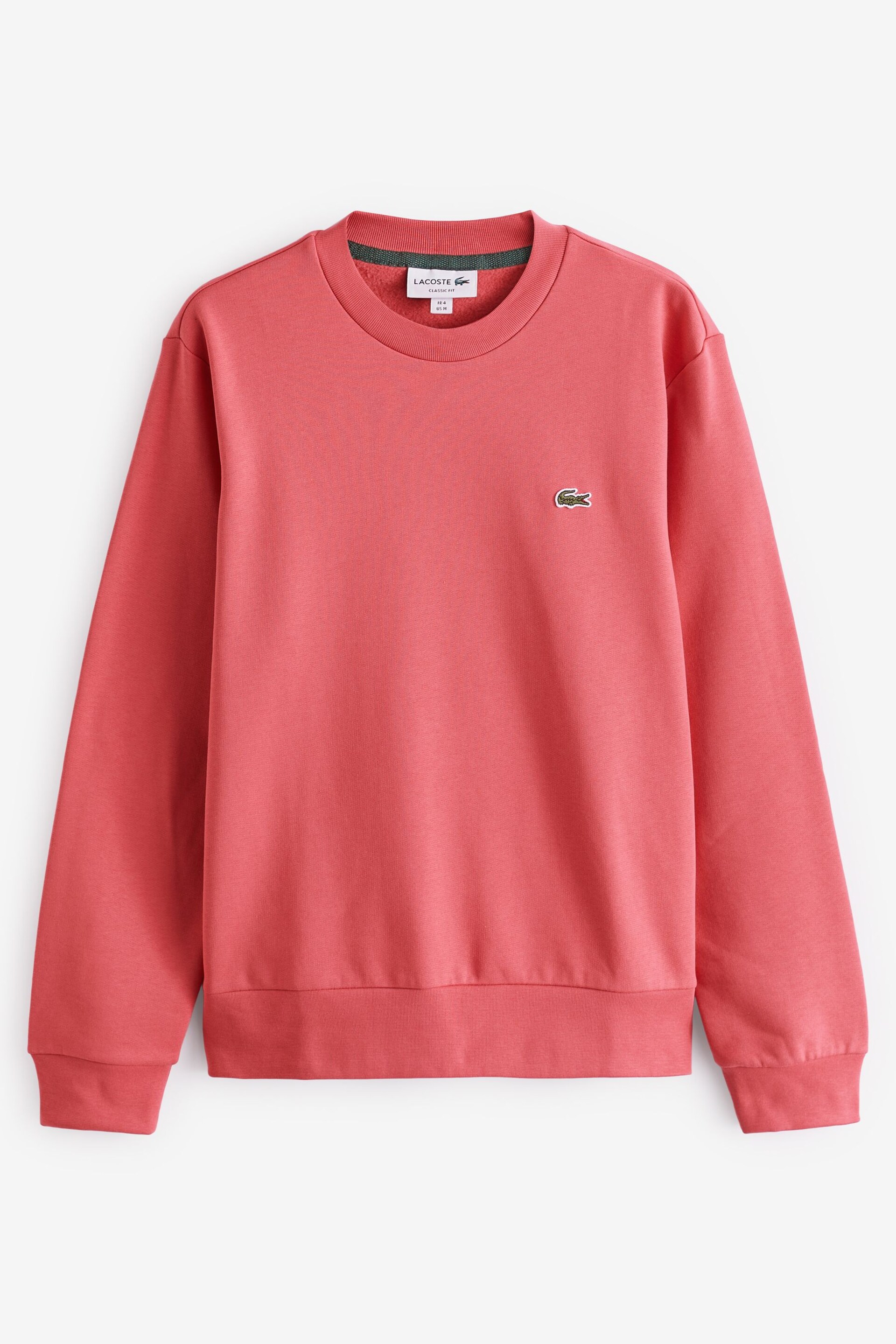 Lacoste Fleece Lined Crew-Neck Jumper - Image 4 of 4