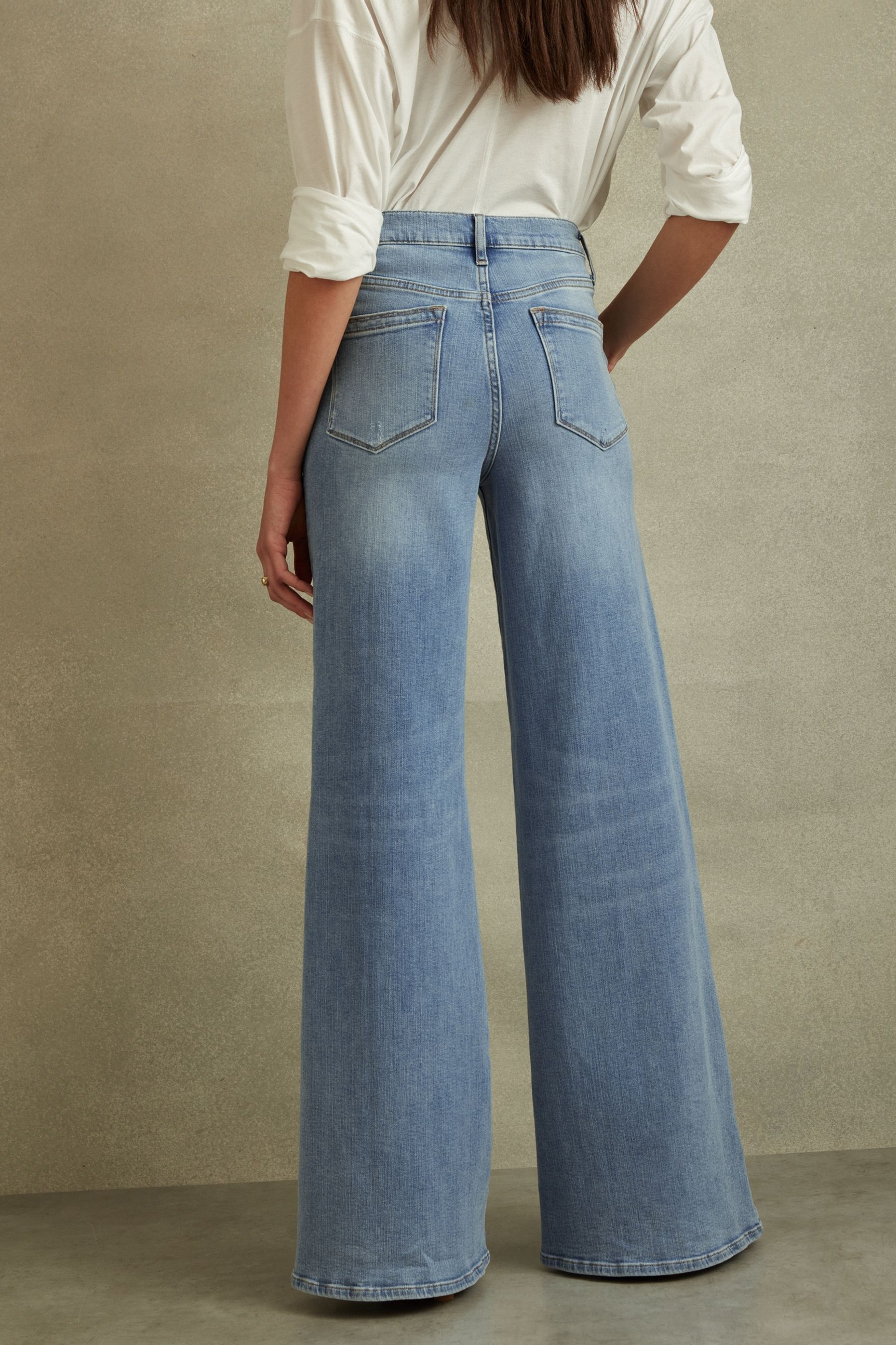 Light new arrivals blue palazzo