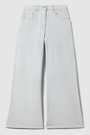 Reiss Light Blue Maize Flared Side Seam Jeans - Image 2 of 5