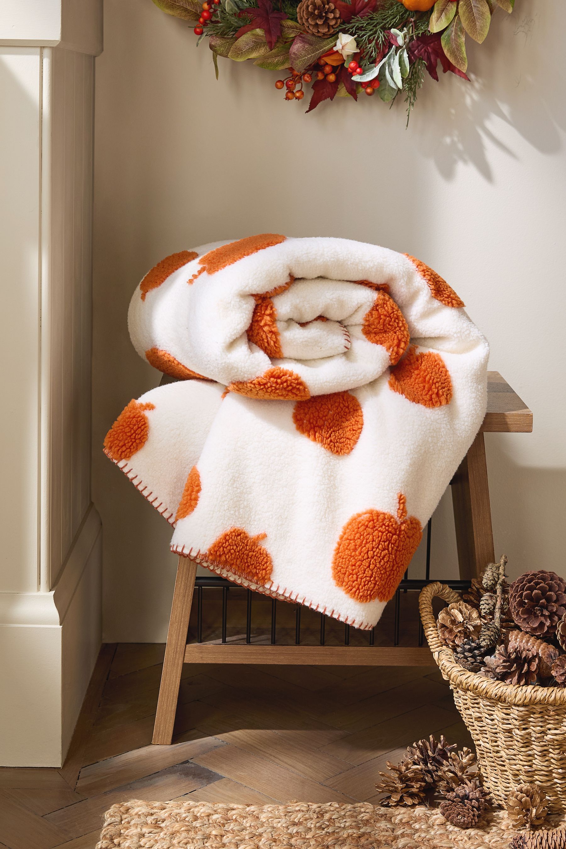 Orla kiely fleece blanket 2025