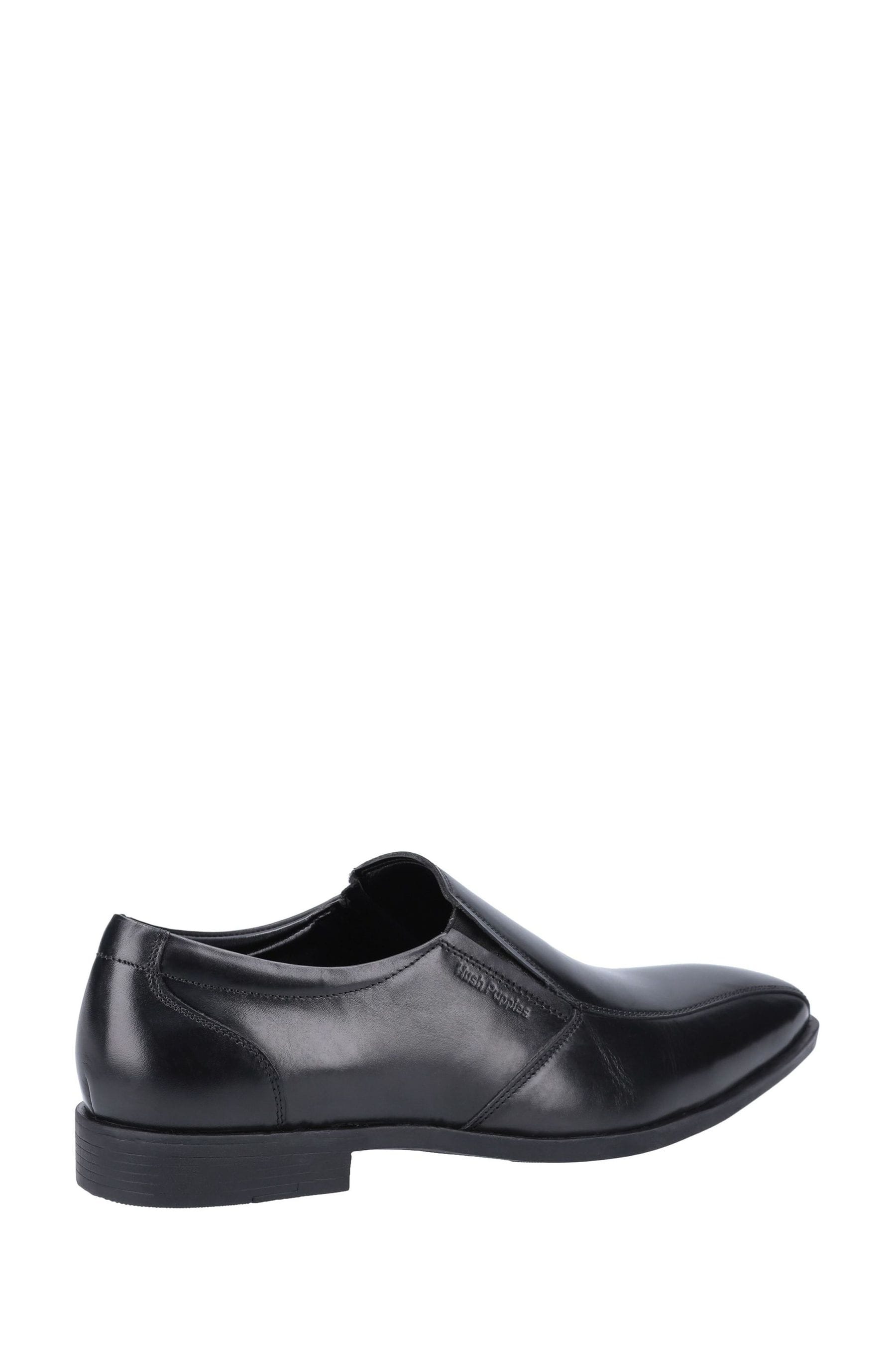 Hush puppies black slip on shoes new arrivals