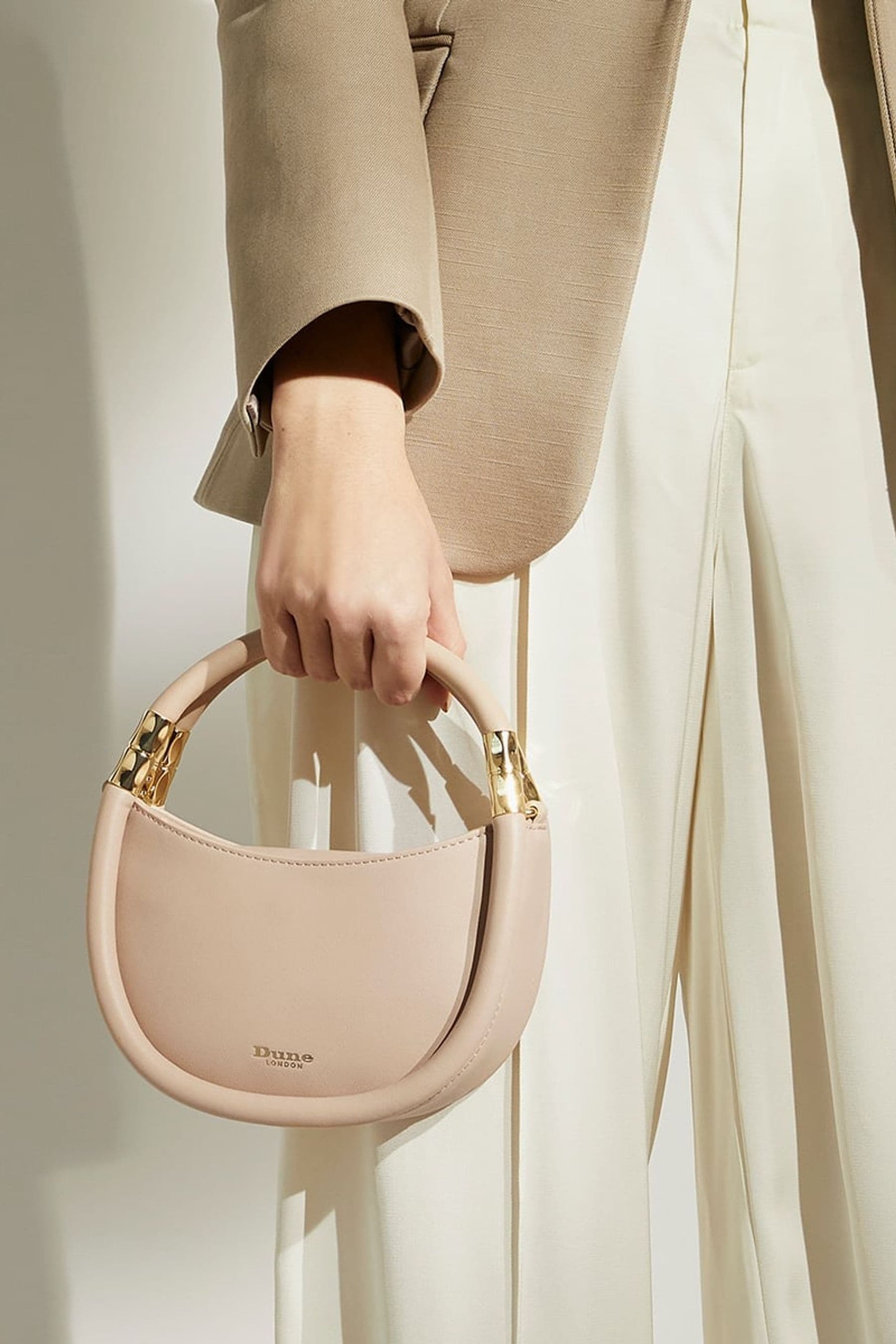 Buy Dune London Pink Daphny Mini Tubular Handle Grab Bag from Next Canada