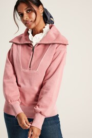 Joules Tia Pink Pullover Sweatshirt - Image 1 of 6