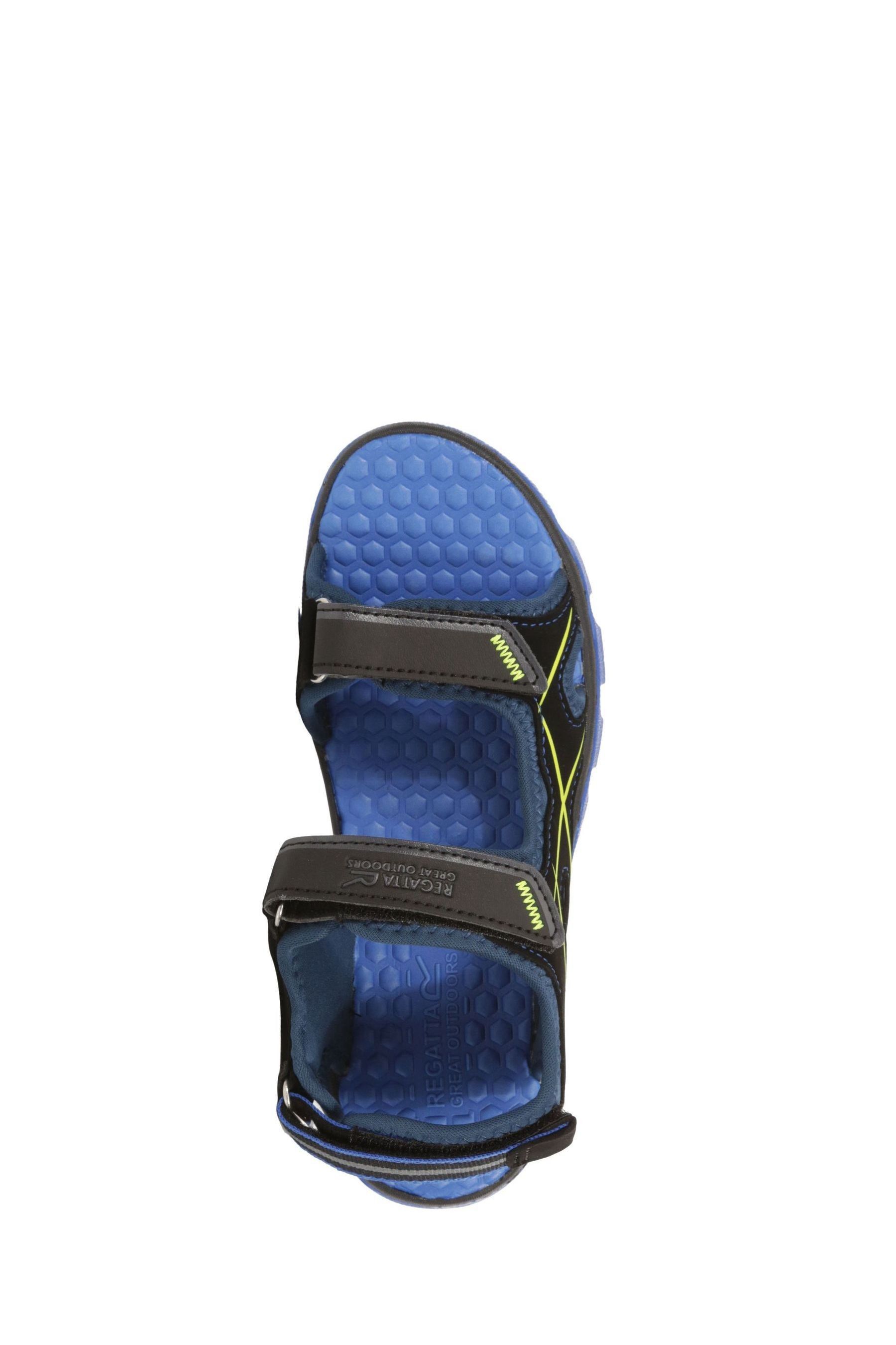 Blue kids sandals top