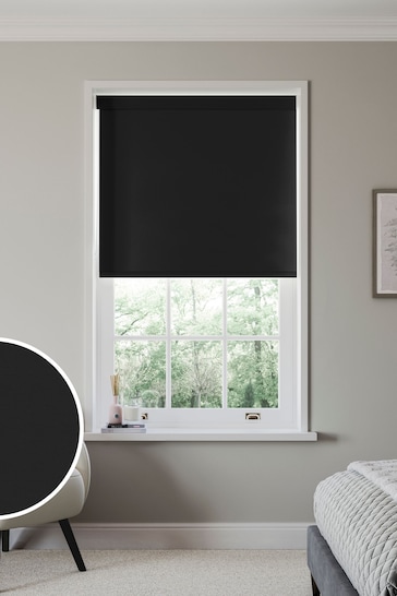 Black Glow Made to Measure Blackout Roller Blind