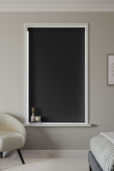 Black Glow Made to Measure Blackout Roller Blind