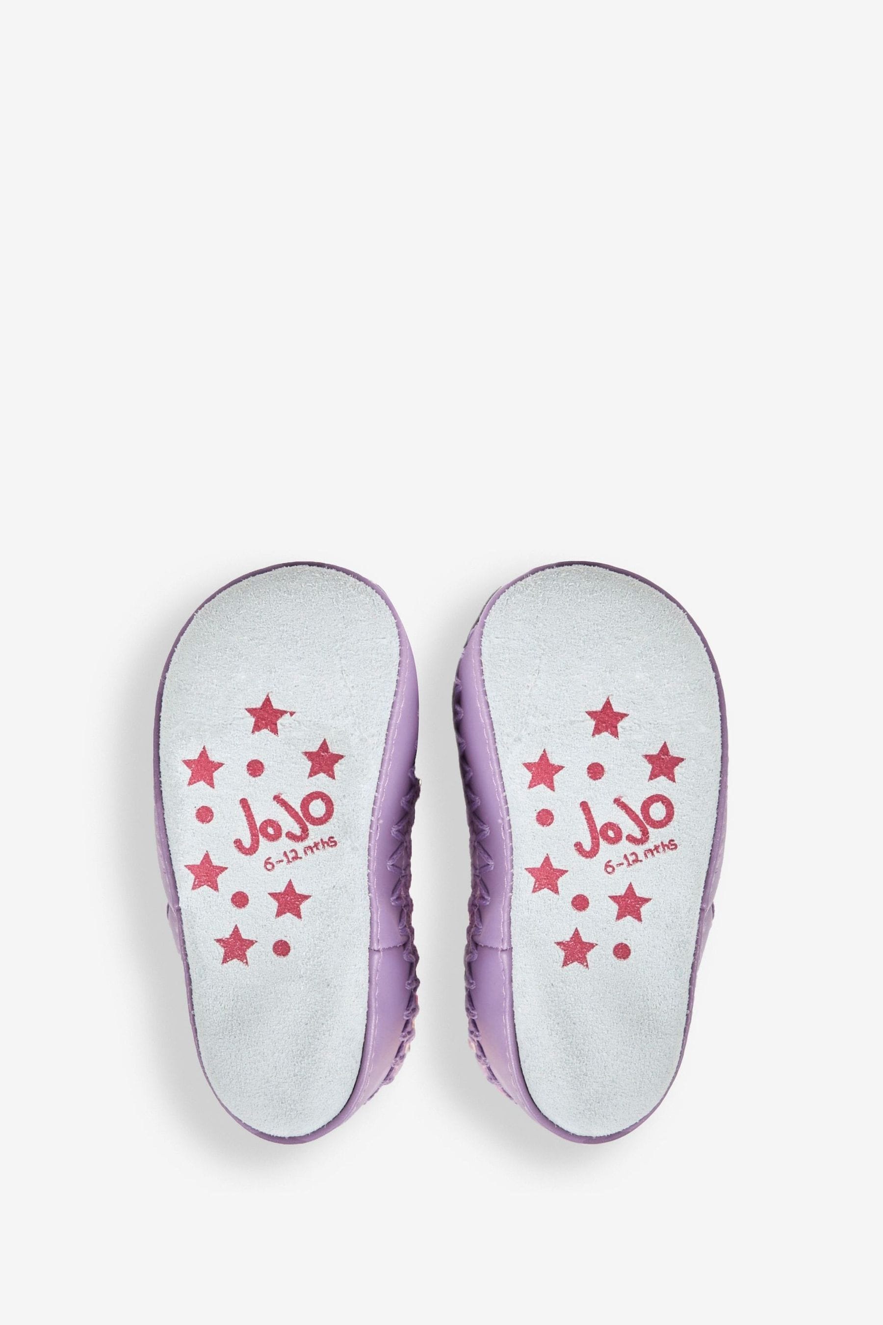 JoJo Maman B b Fuchsia Girls Unicorn Moccasin Slipper Socks