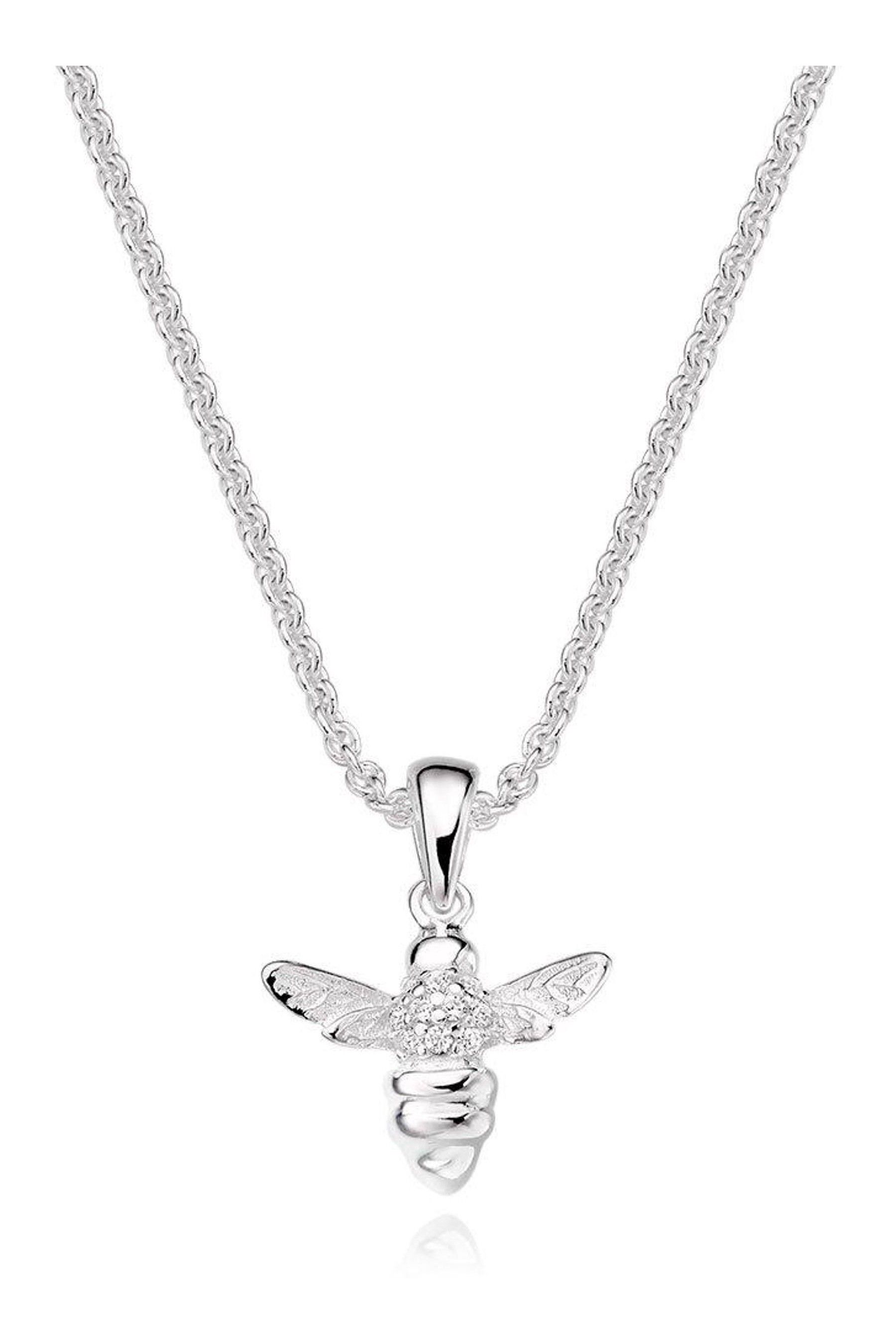Buy Beaverbrooks Mini B Cubic Zirconia Bee Pendant from the Next UK online shop