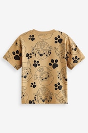 Tan Brown PAW Patrol All-Over-Printed License T-Shirt (3mths-8yrs) - Image 2 of 3