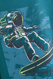 Navy Blue Astronaut Long Sleeve Graphic T-Shirt (3-16yrs) - Image 3 of 3