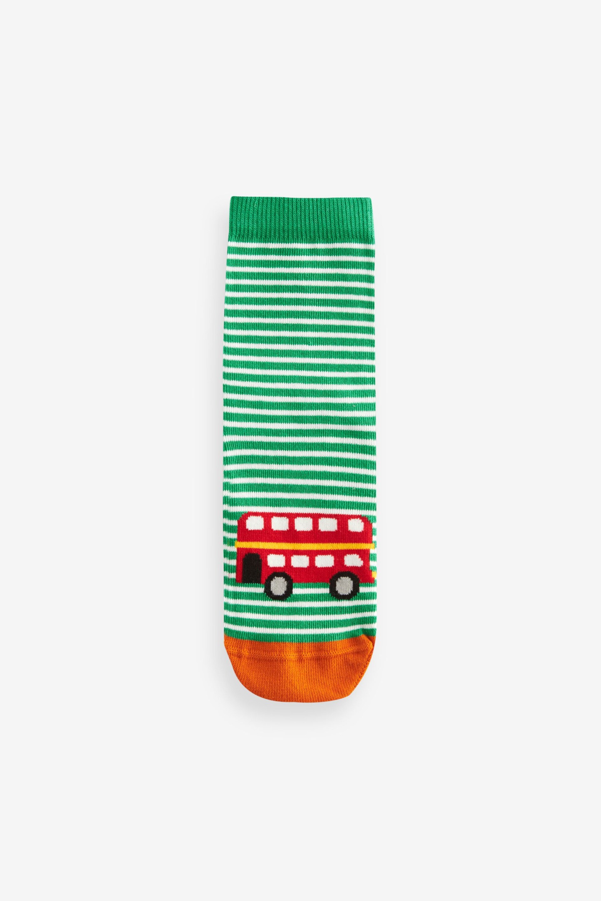 Vehicle Stripe Cotton Rich Socks 7 Pack - Image 6 of 8