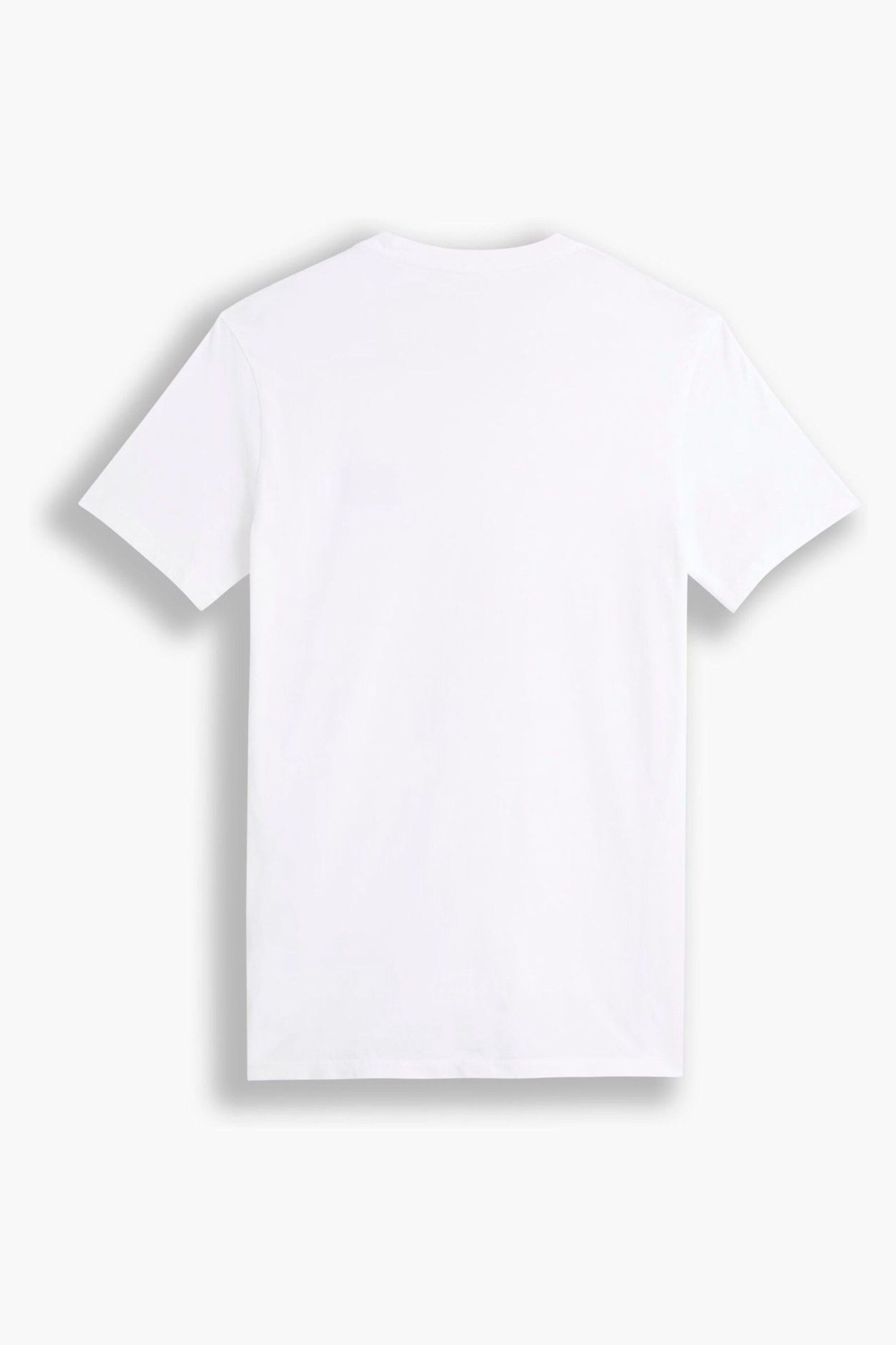 Levi's® White/Blue Mini Crew Neck Sportswear T-Shirts 2 Pack - Image 2 of 7
