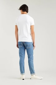 Levi's® White/Blue Mini Crew Neck Sportswear T-Shirts 2 Pack - Image 6 of 7