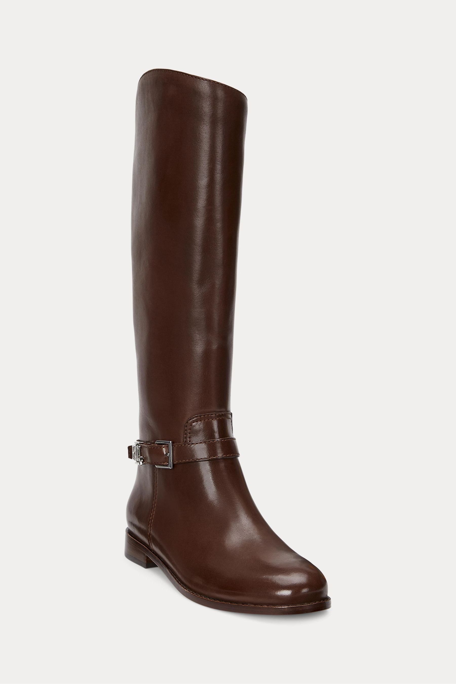 Buy Lauren Ralph Lauren Brooke Leather Tall Boots from the Next UK online shop