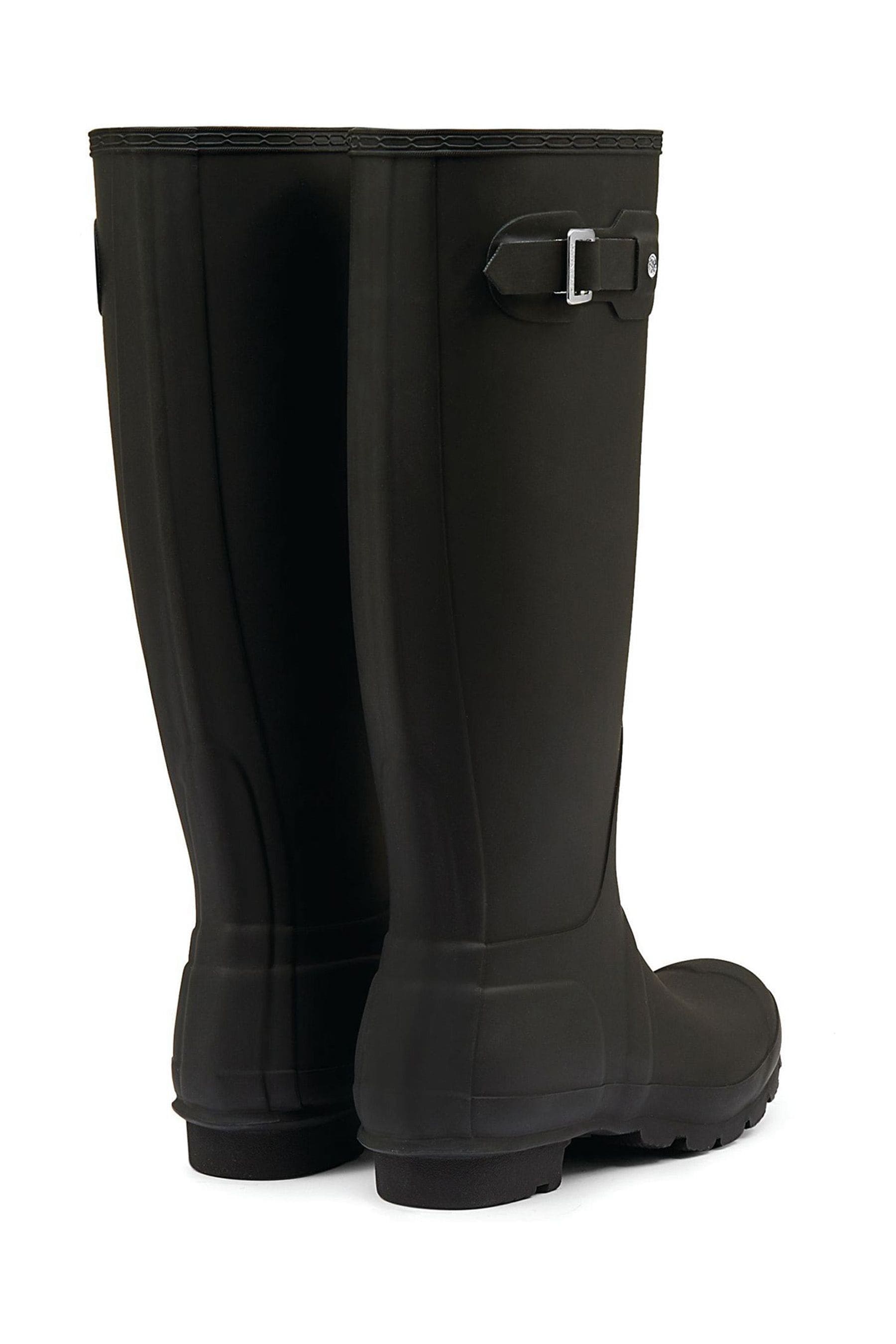 Matte hunter boots top
