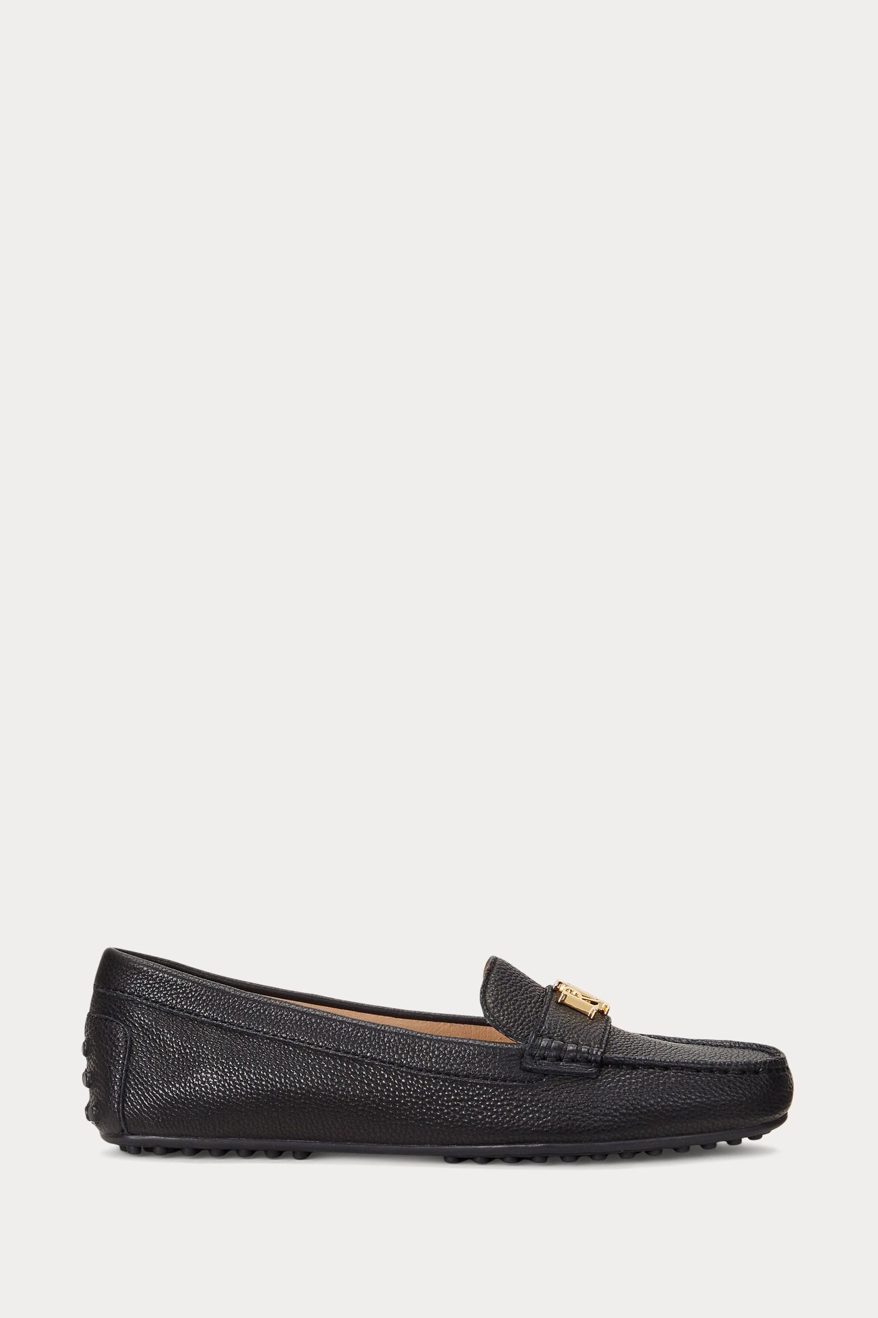Buy Lauren Ralph Lauren Barnsbury Pebbled Leather Loafer Shoes from the Next UK online shop
